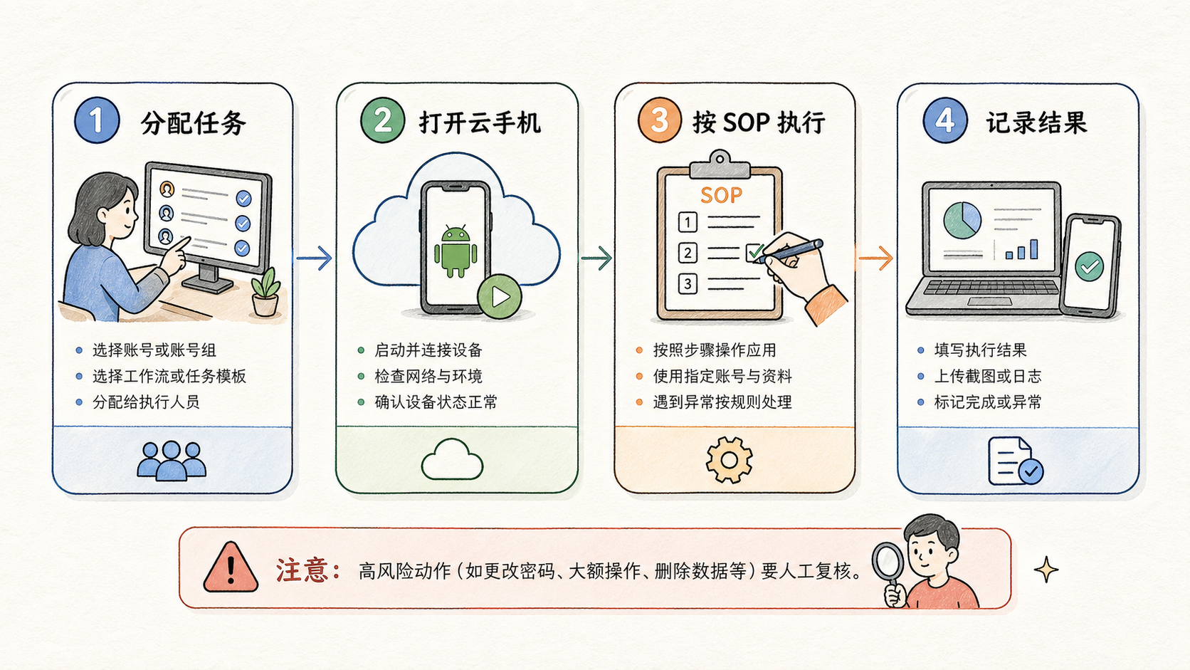 Part 2 explanatory illustration showing 云控系统适合哪些出海团队？