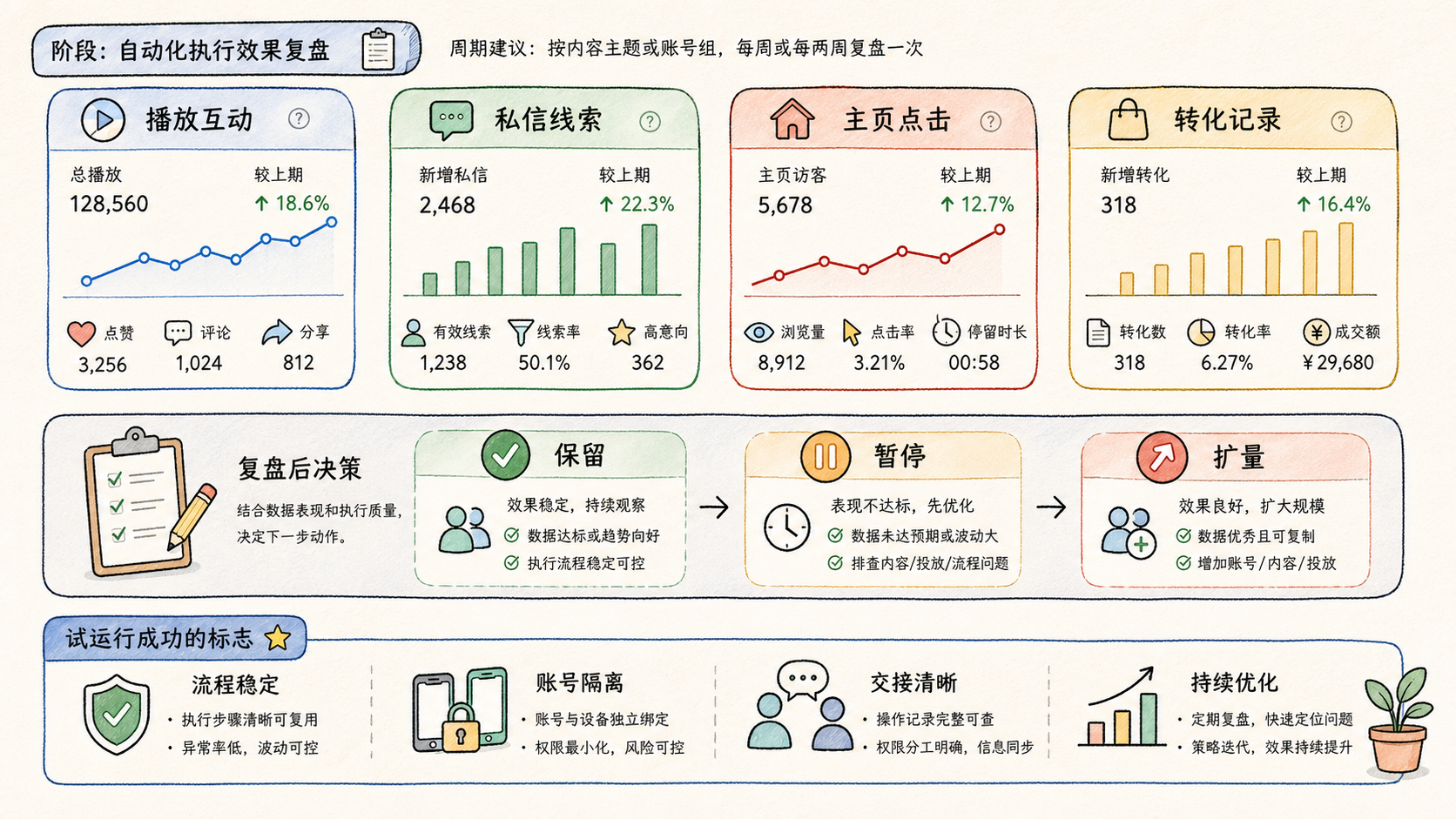 Part 3 explanatory illustration showing 先把前置条件对齐：OpenClaw 社媒自动化不是直接开跑