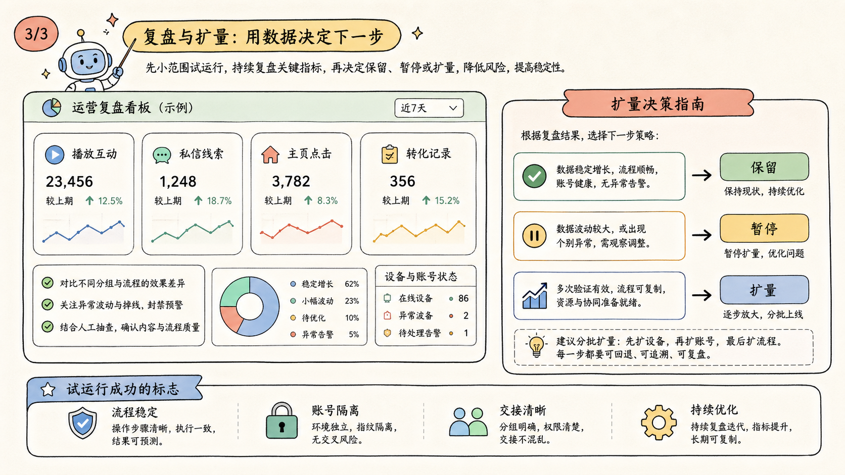 Part 3 explanatory illustration showing 先用一句话讲清楚 AI 指纹浏览器