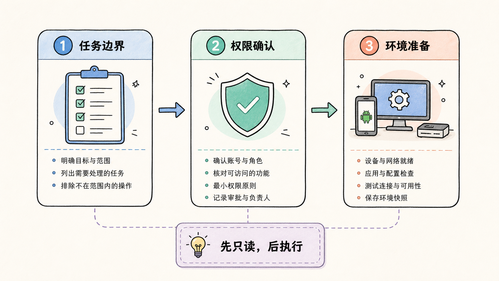 Part 1 explanatory illustration showing Hermes Agent 完全指南：先讲清它是什么