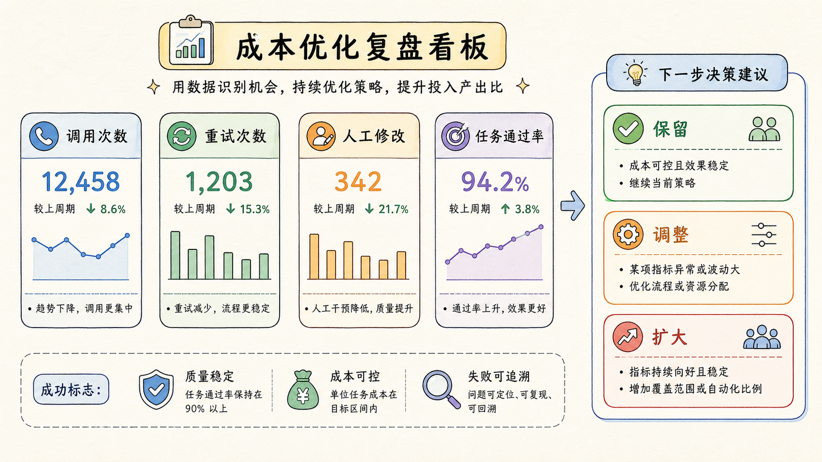 Part 3 explanatory illustration showing 开始前先确认是否适合做 OpenClaw 成本优化