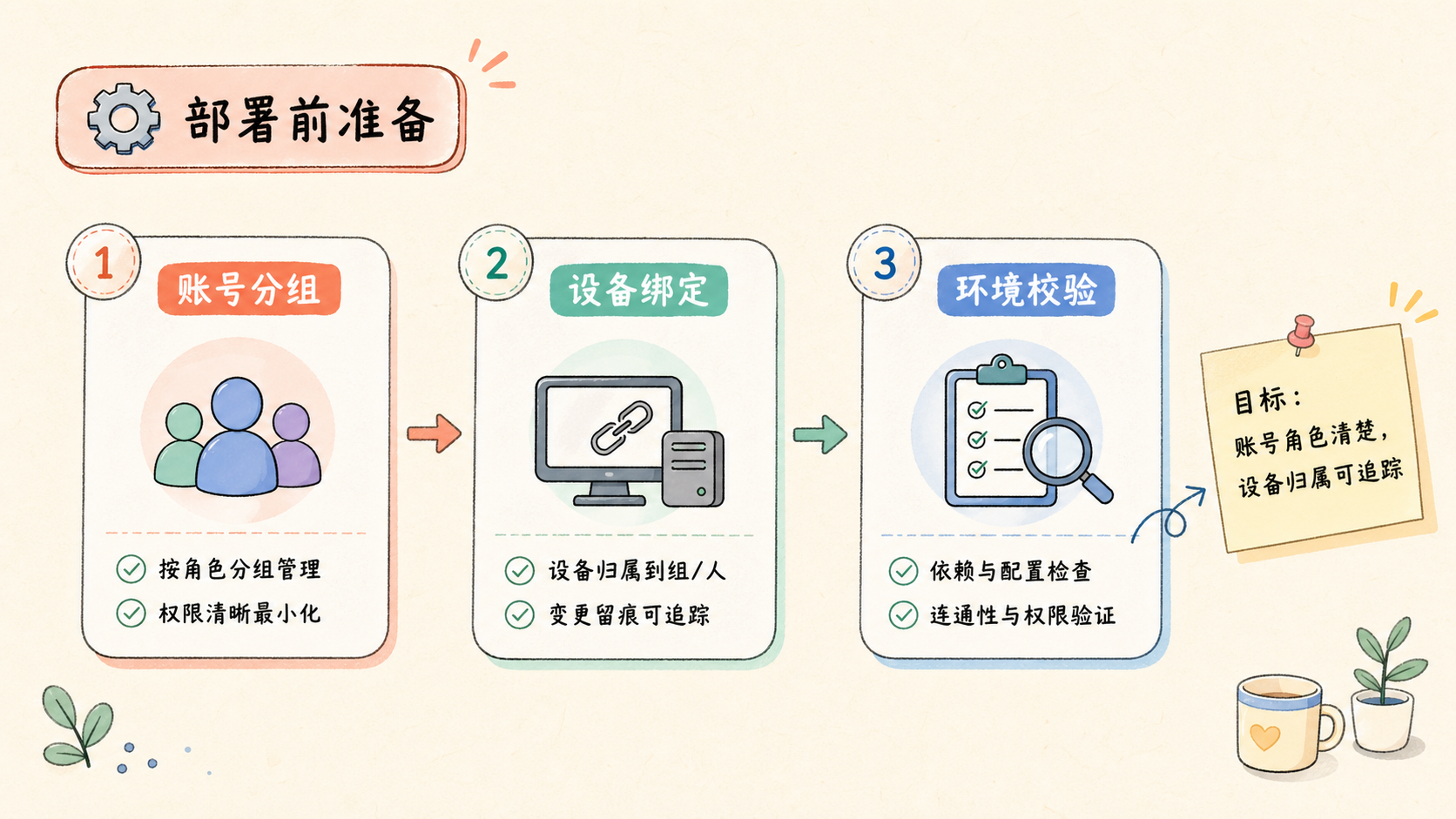 Part 1 explanatory illustration showing OpenClaw 服务器部署：先理解团队长期运行到底在运行什么