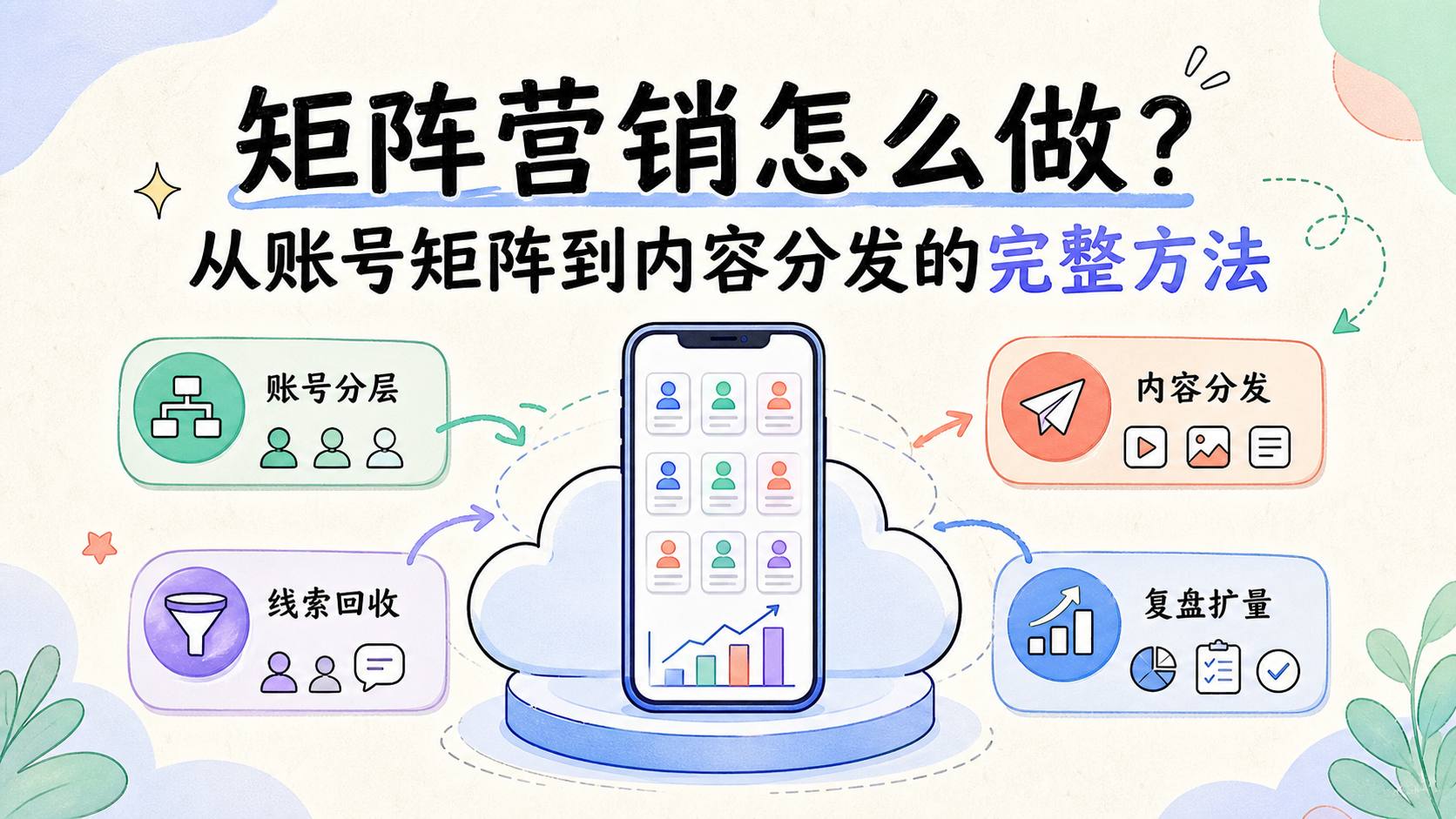Cover illustration for 矩阵营销