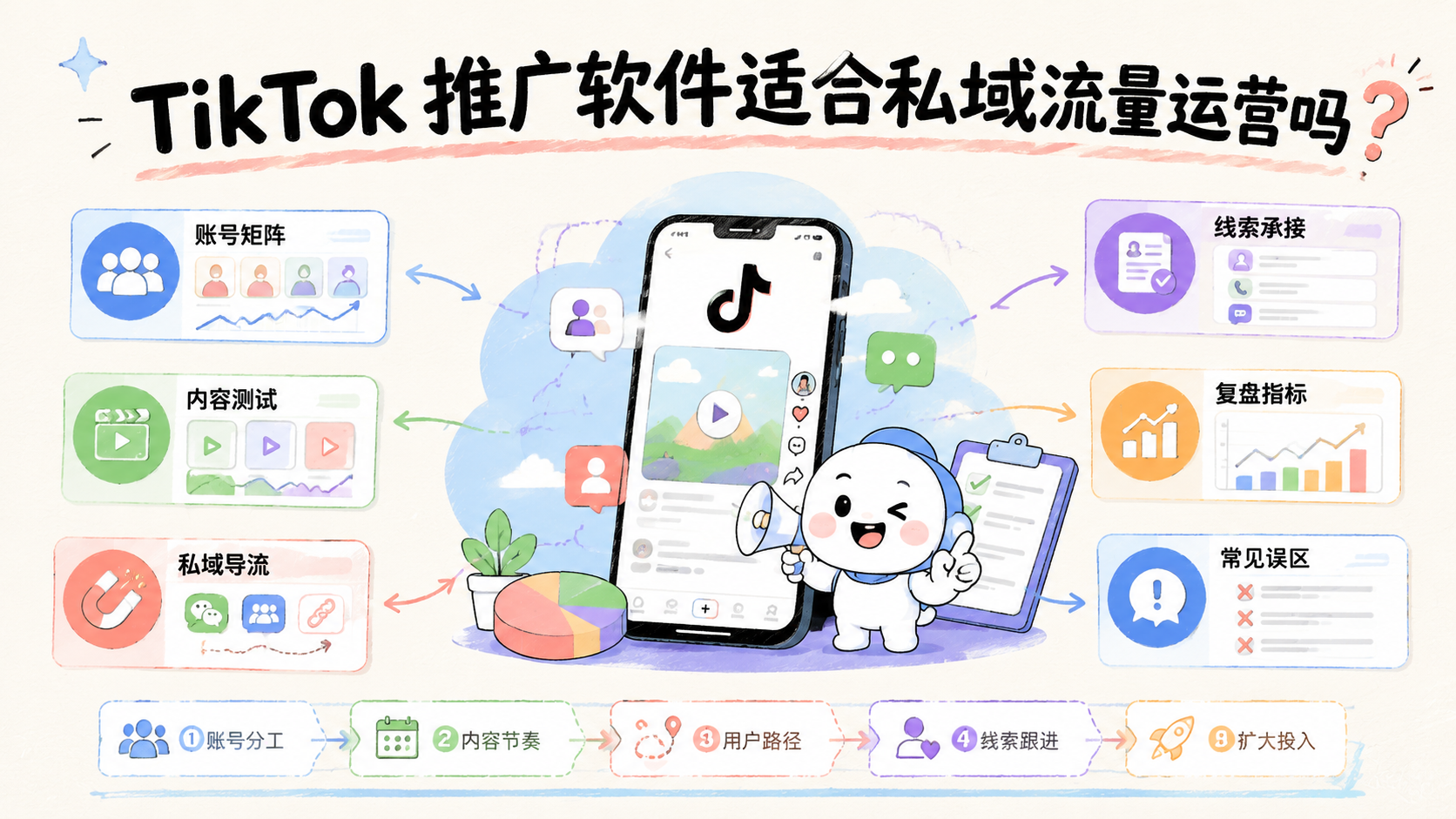 Cover illustration for TikTok 推广软件