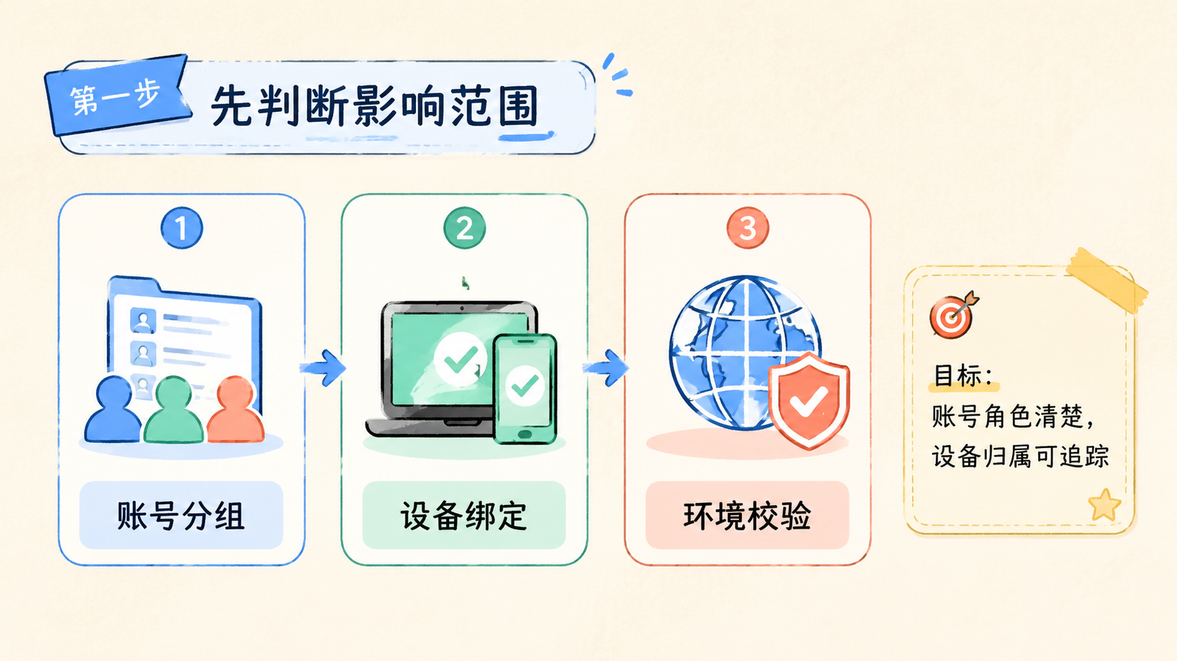 Part 1 explanatory illustration showing 云控系统常见问题先判断影响范围