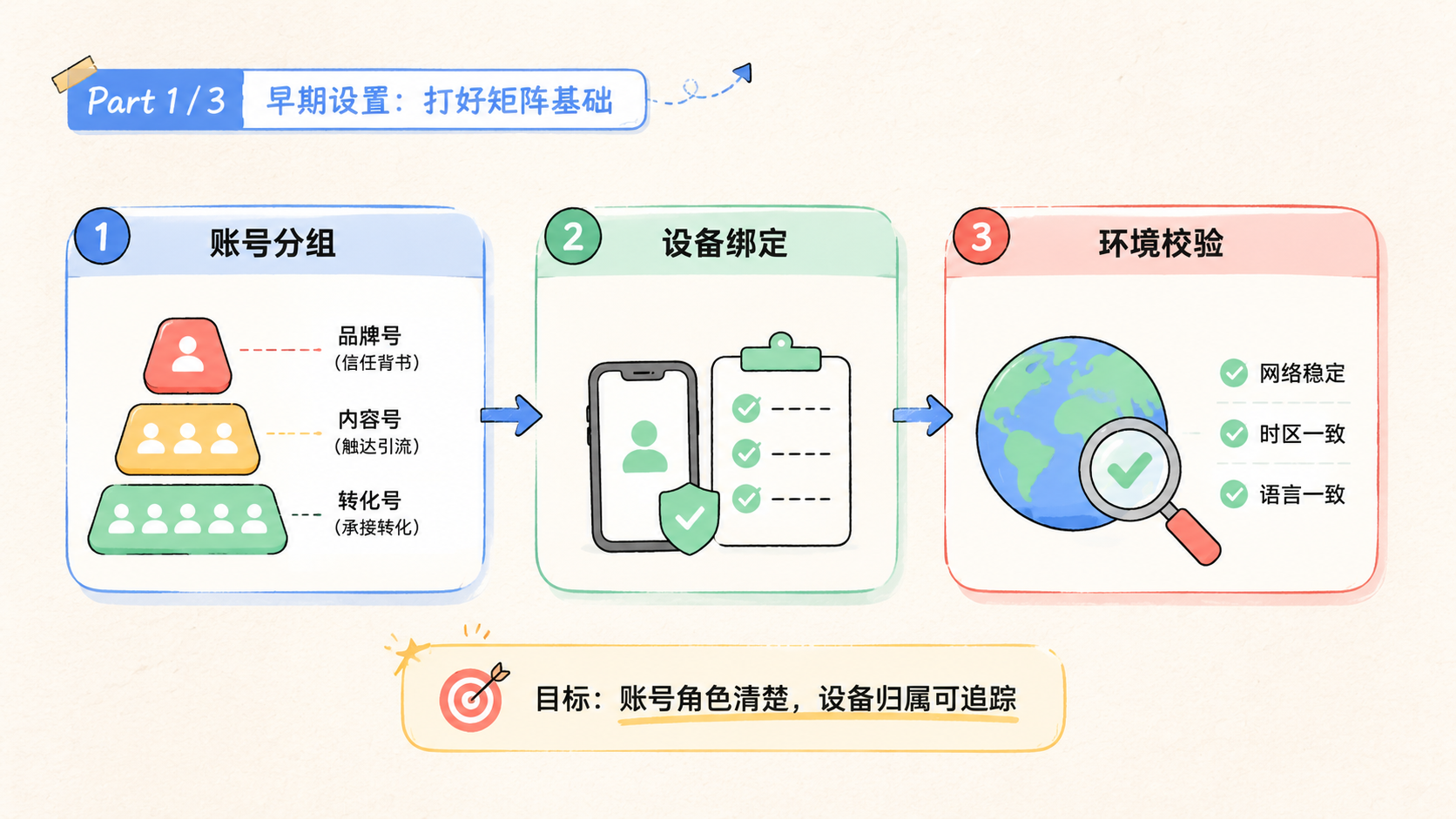 Part 1 explanatory illustration showing 关键结论