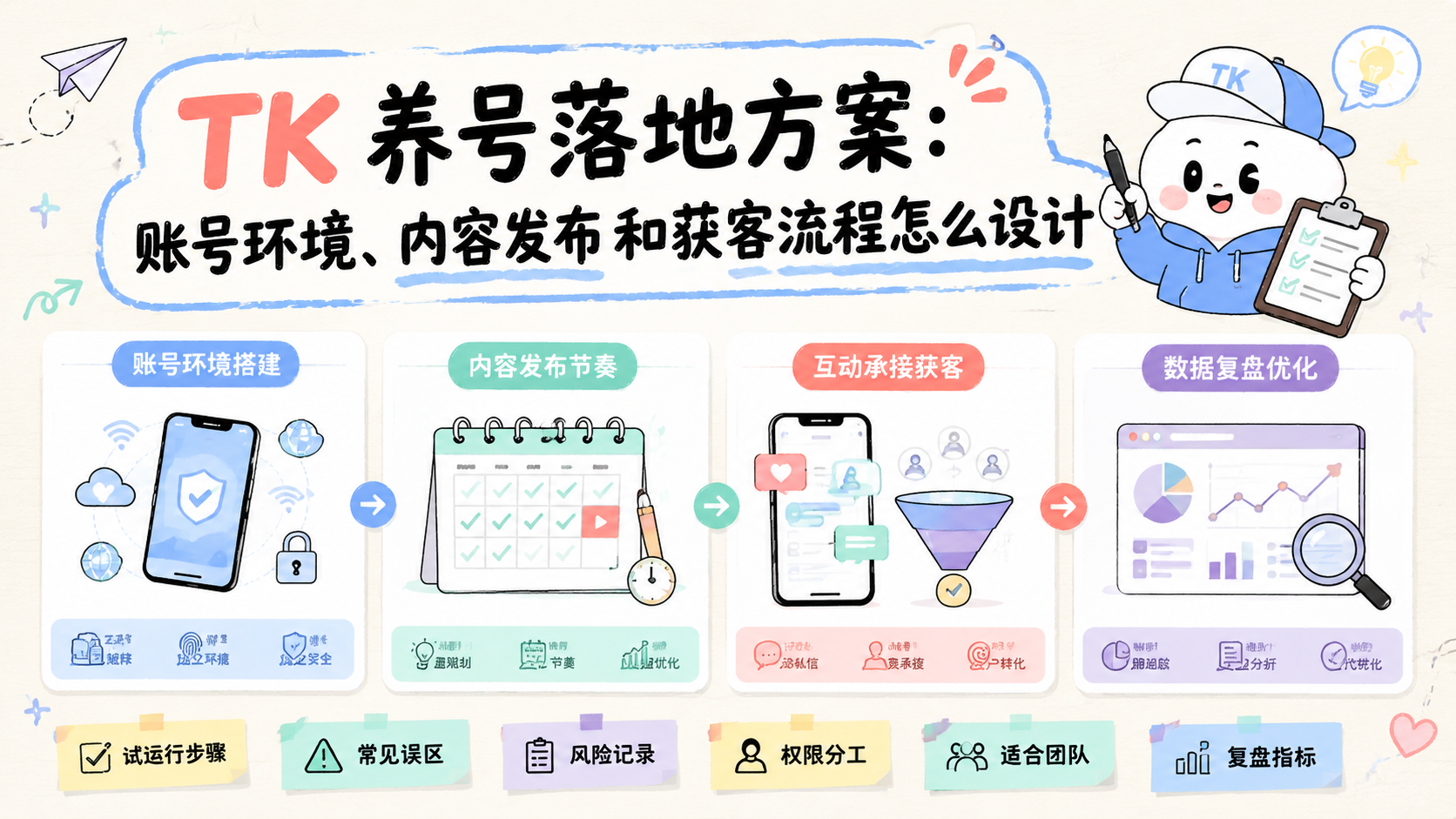 Cover illustration for TK 养号