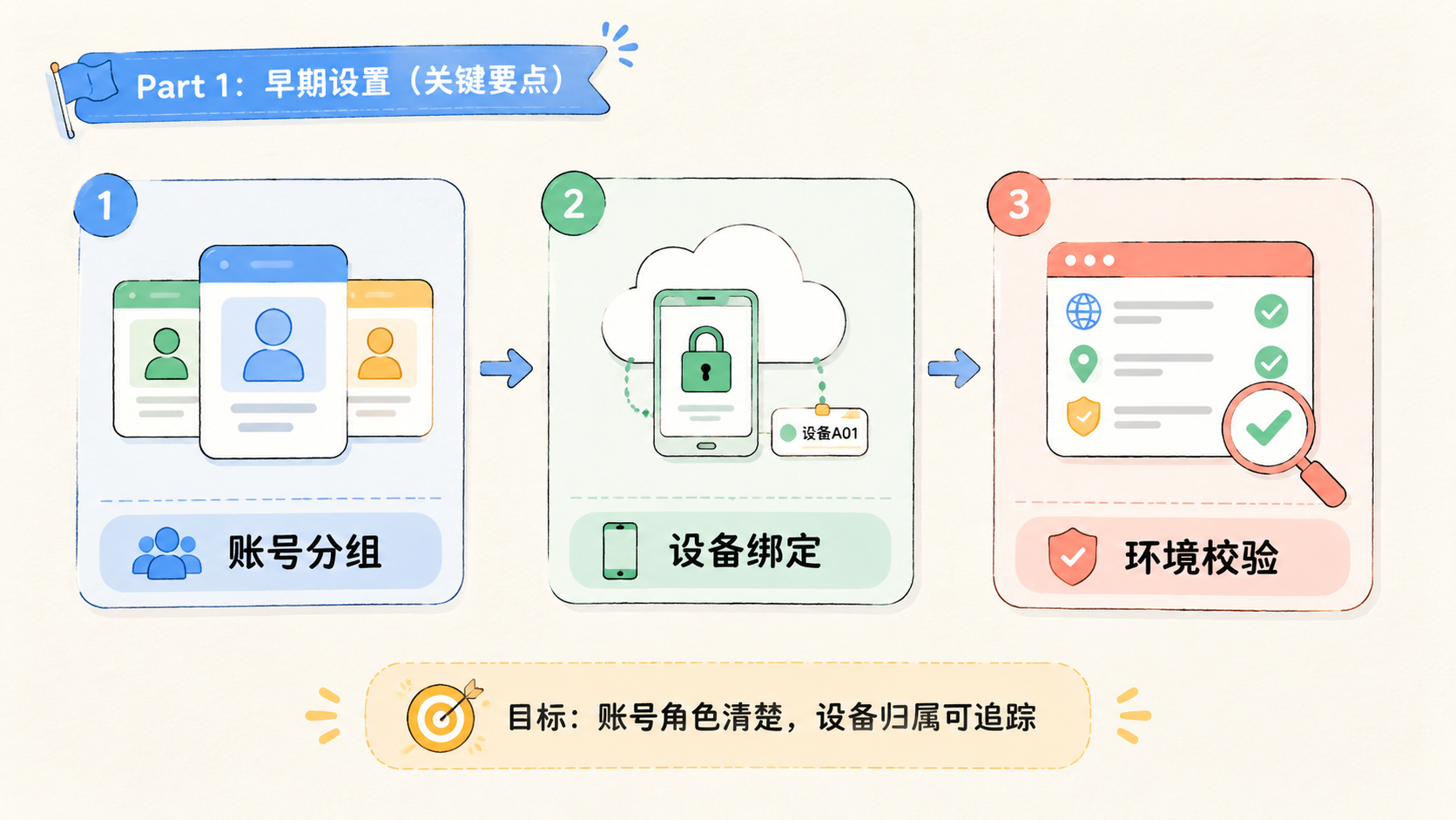 Part 1 explanatory illustration showing 关键要点