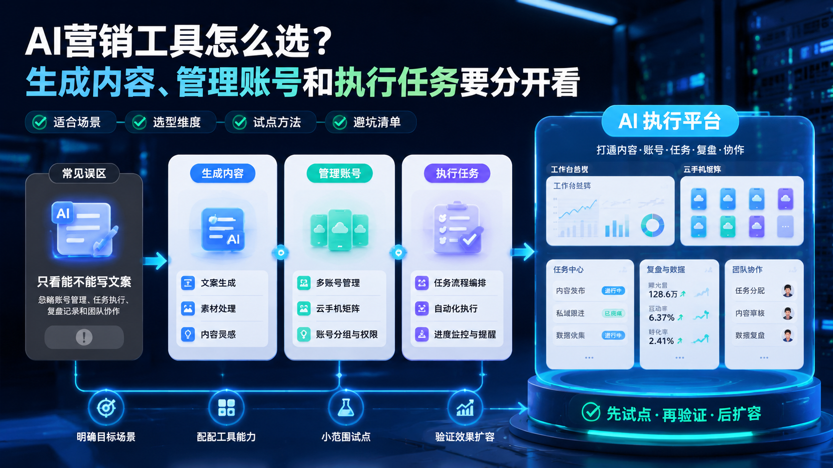 Cover illustration for AI营销工具