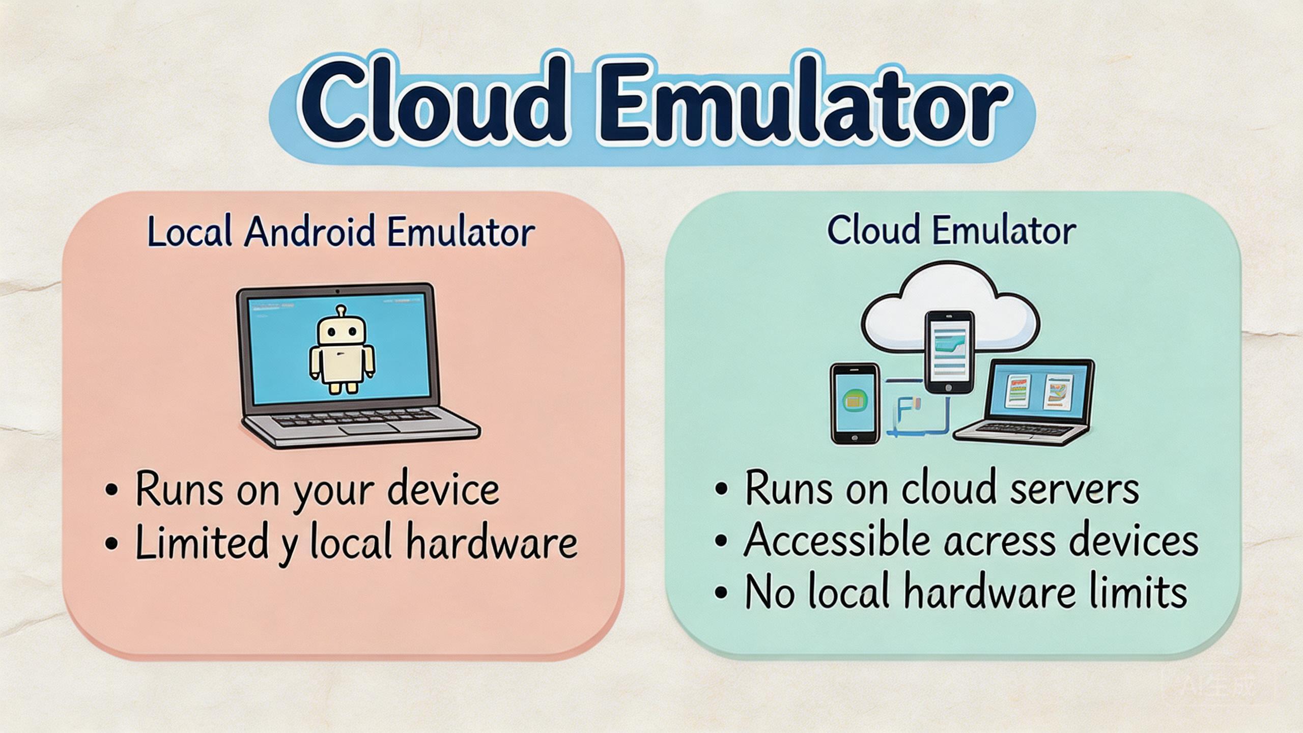 What Is a Cloud Emulator? (And How It Differs From a Local Android Emulator)
