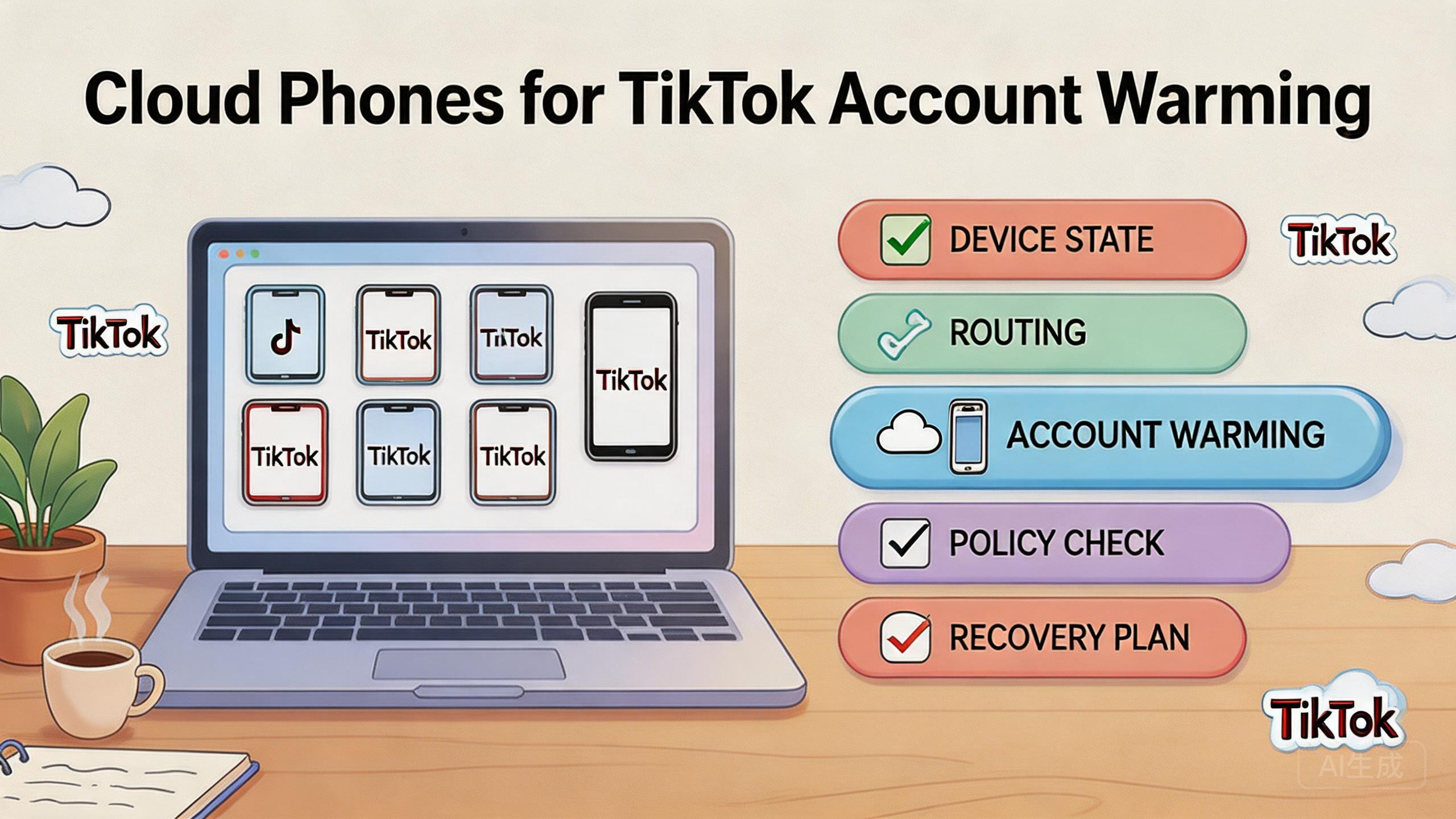 Cloud Phones for TikTok Account Warming