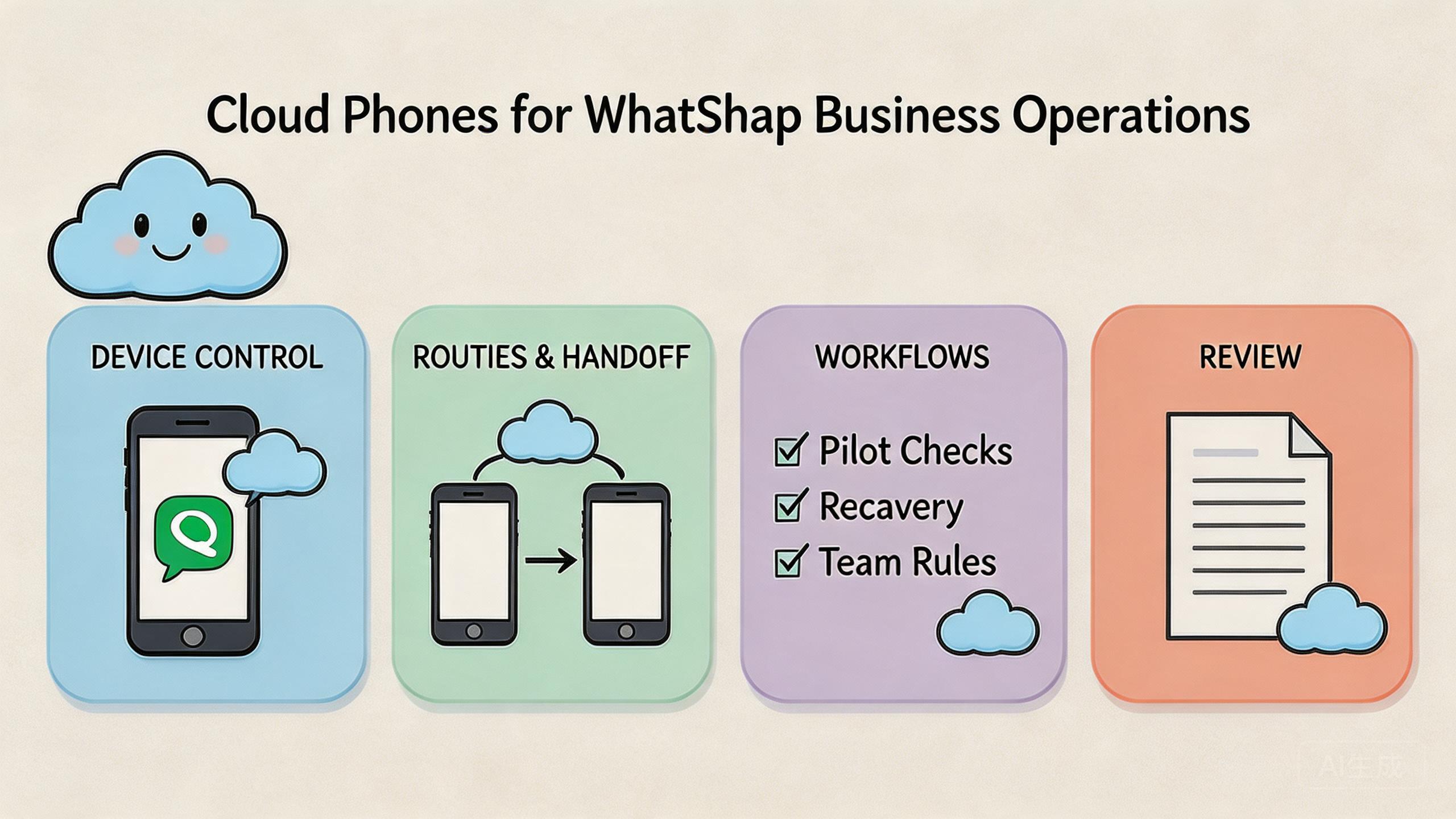 Cloud Phones for WhatsApp Business Operations