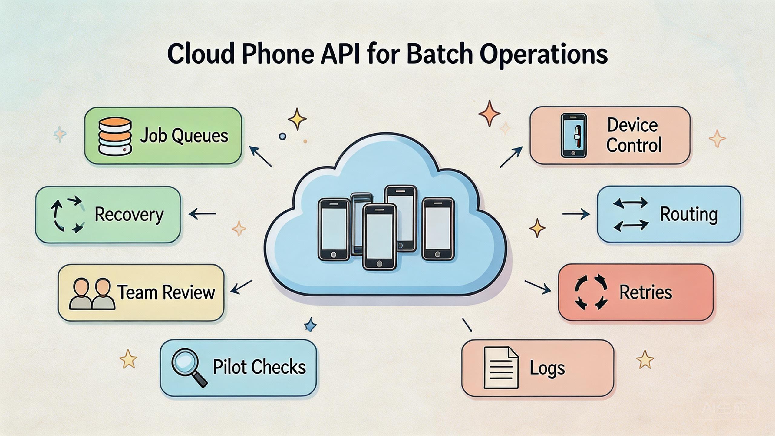 Cloud Phone API for Batch Operations