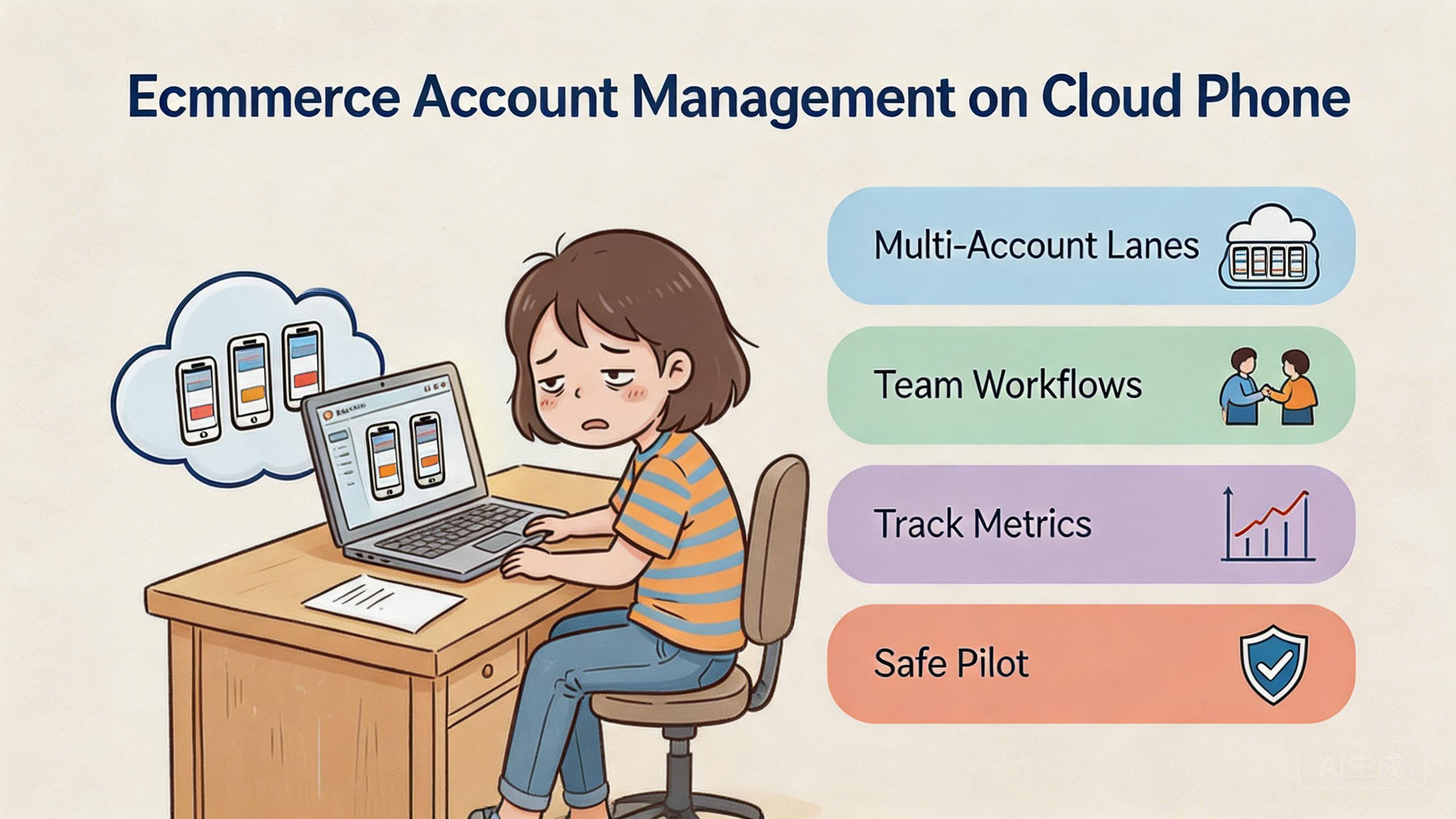 Ecommerce Account Management on Cloud Phones | MoiMobi - Multi-Account Execution