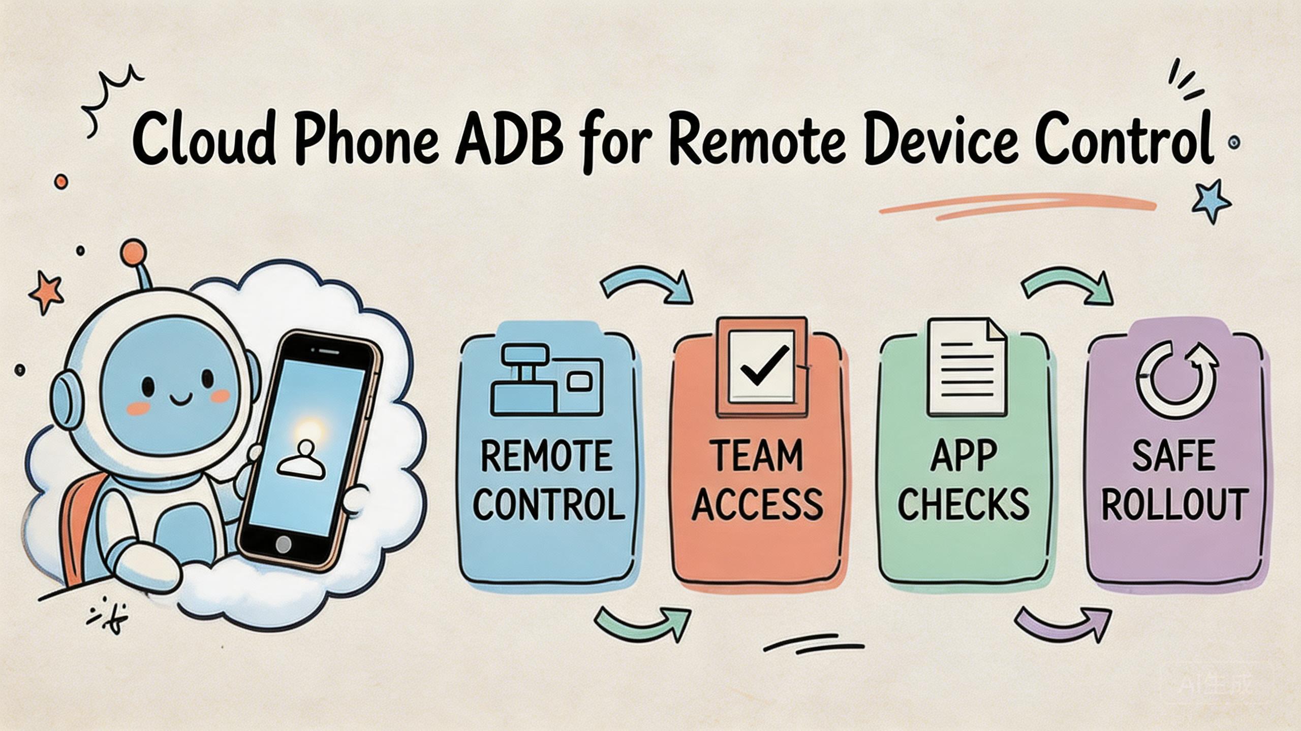 Cloud Phone ADB for Remote Device Control