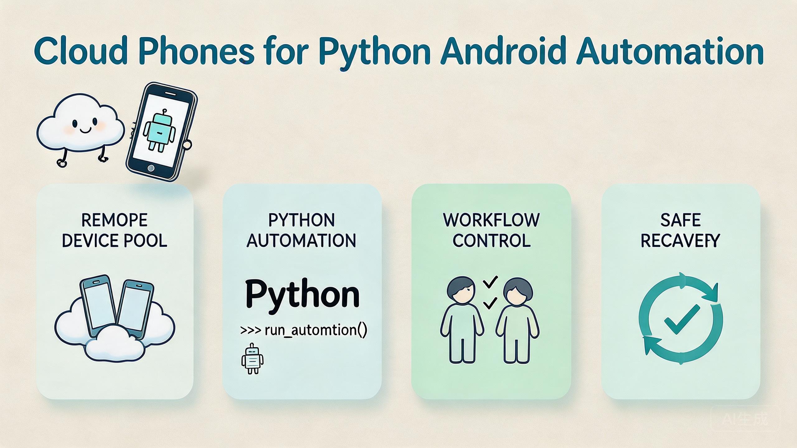 Cloud Phones for Python Android Automation
