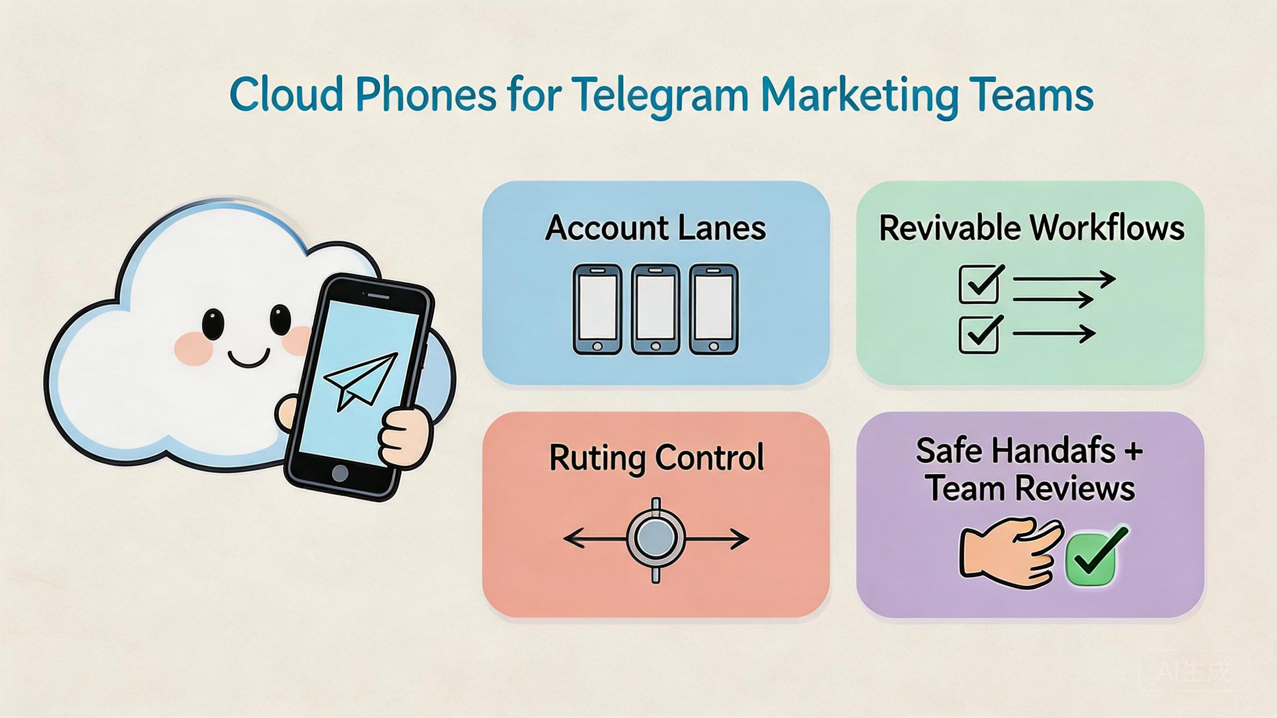 Cloud Phones for Telegram Marketing Teams