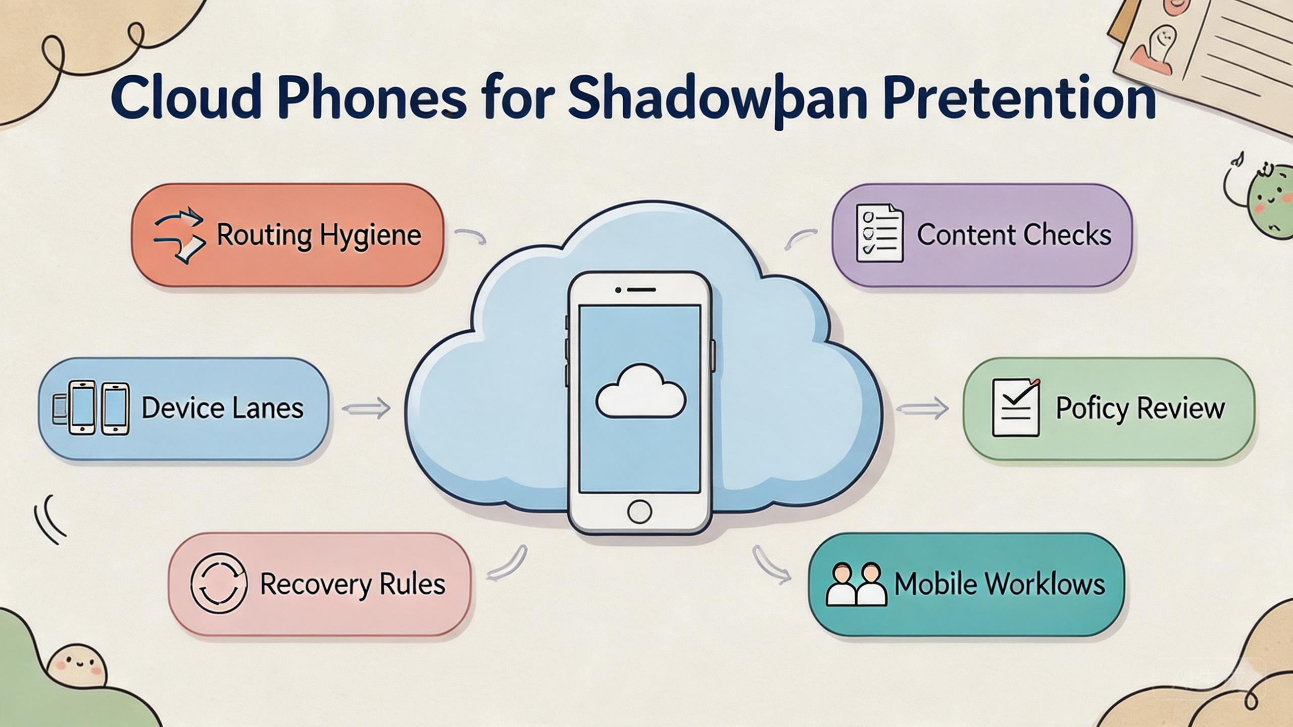 Cloud Phones for Shadowban Prevention