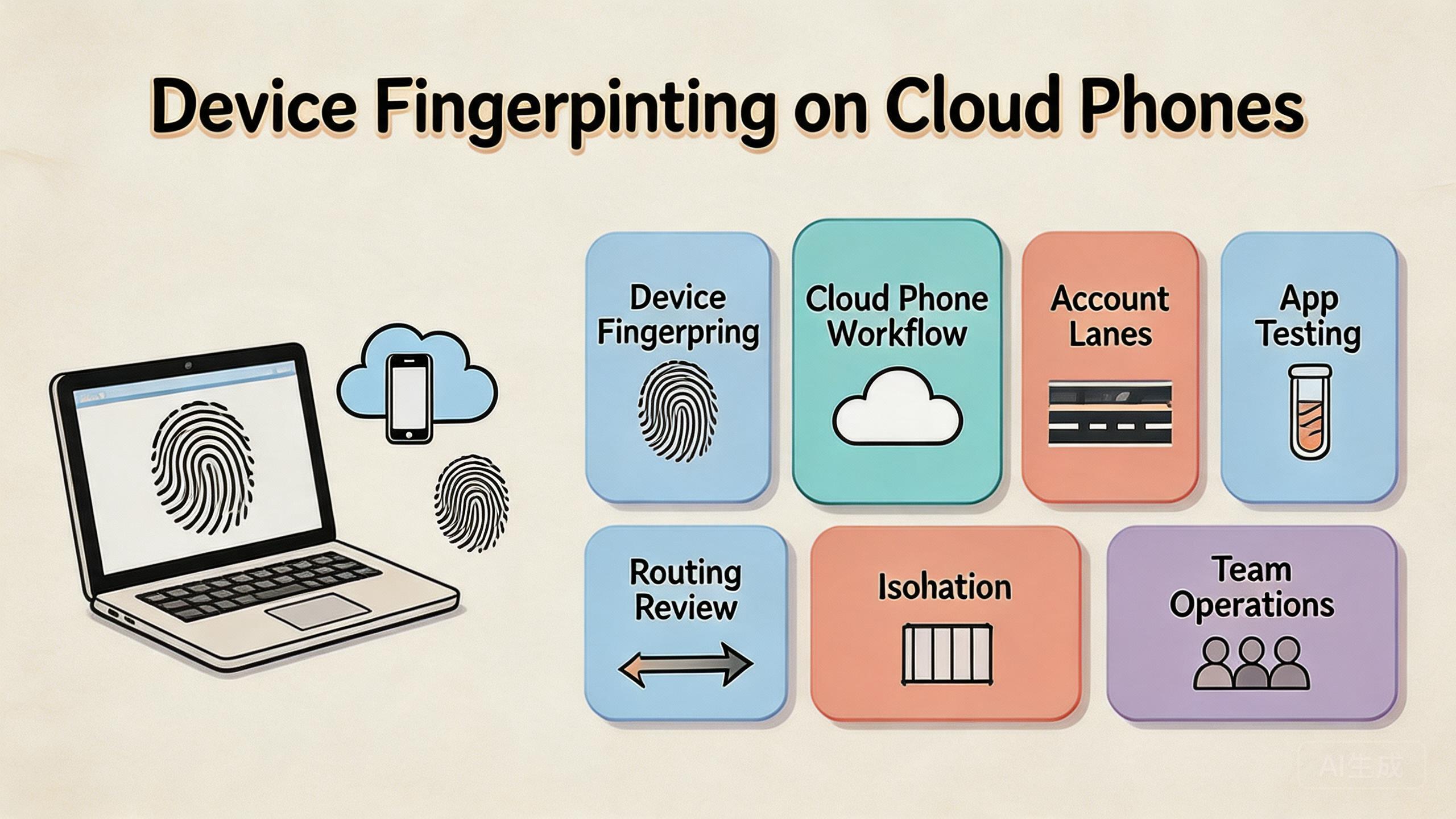 Device Fingerprinting on Cloud Phones
