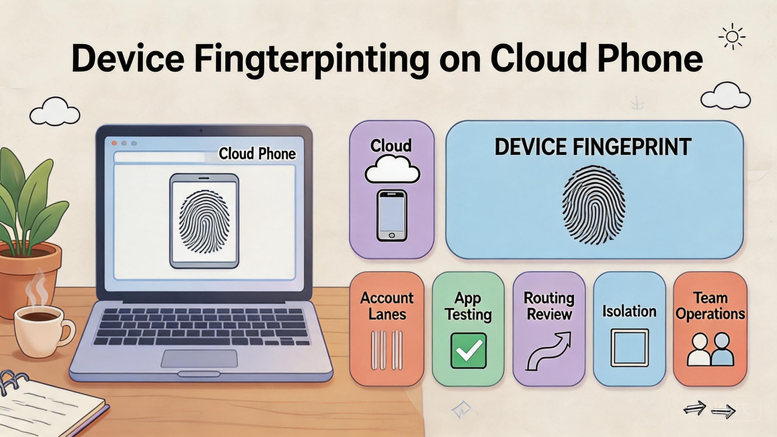 Device Fingerprinting on Cloud Phones