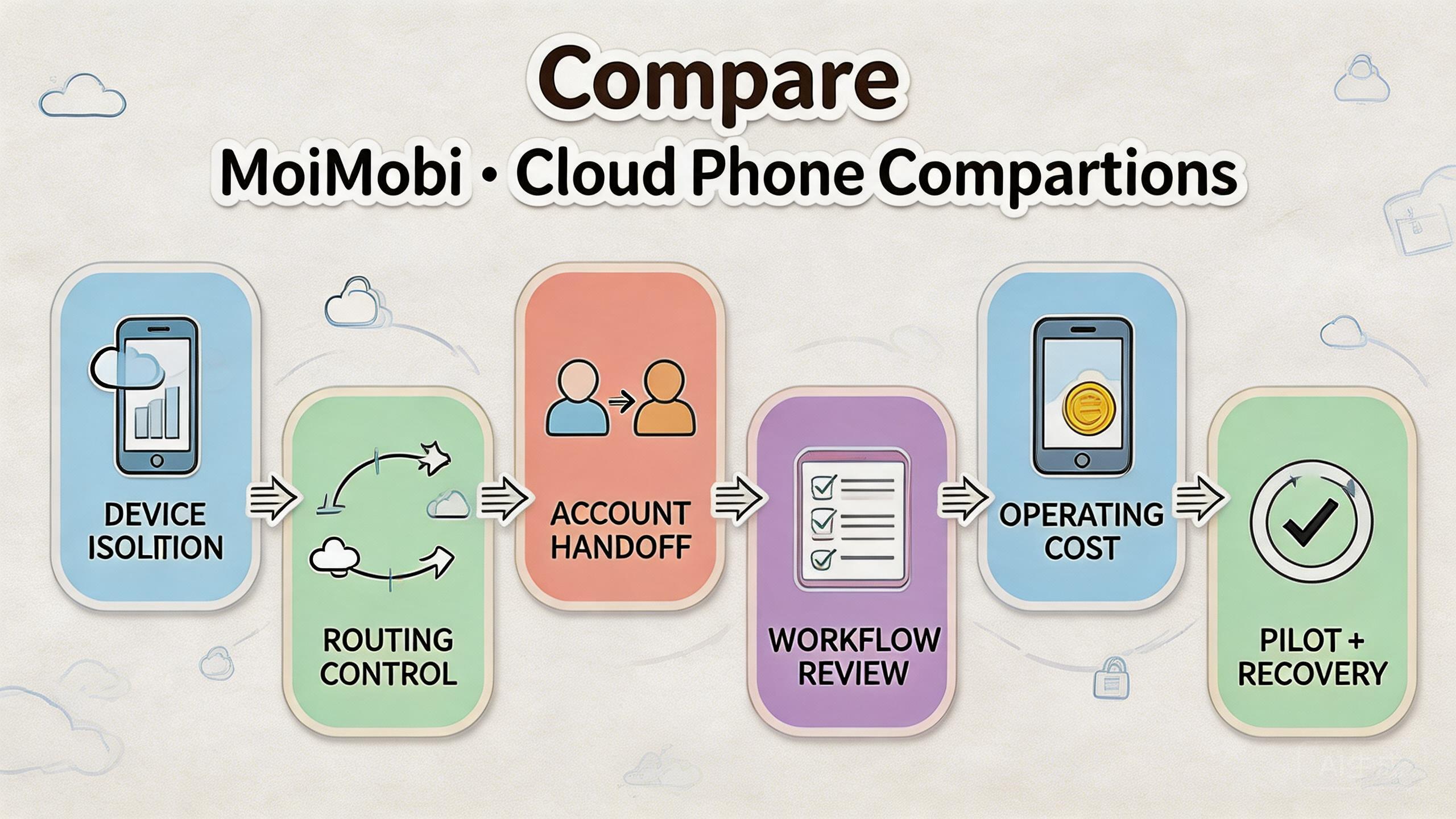 Compare | MoiMobi - Cloud Phone Comparisons and Alternatives