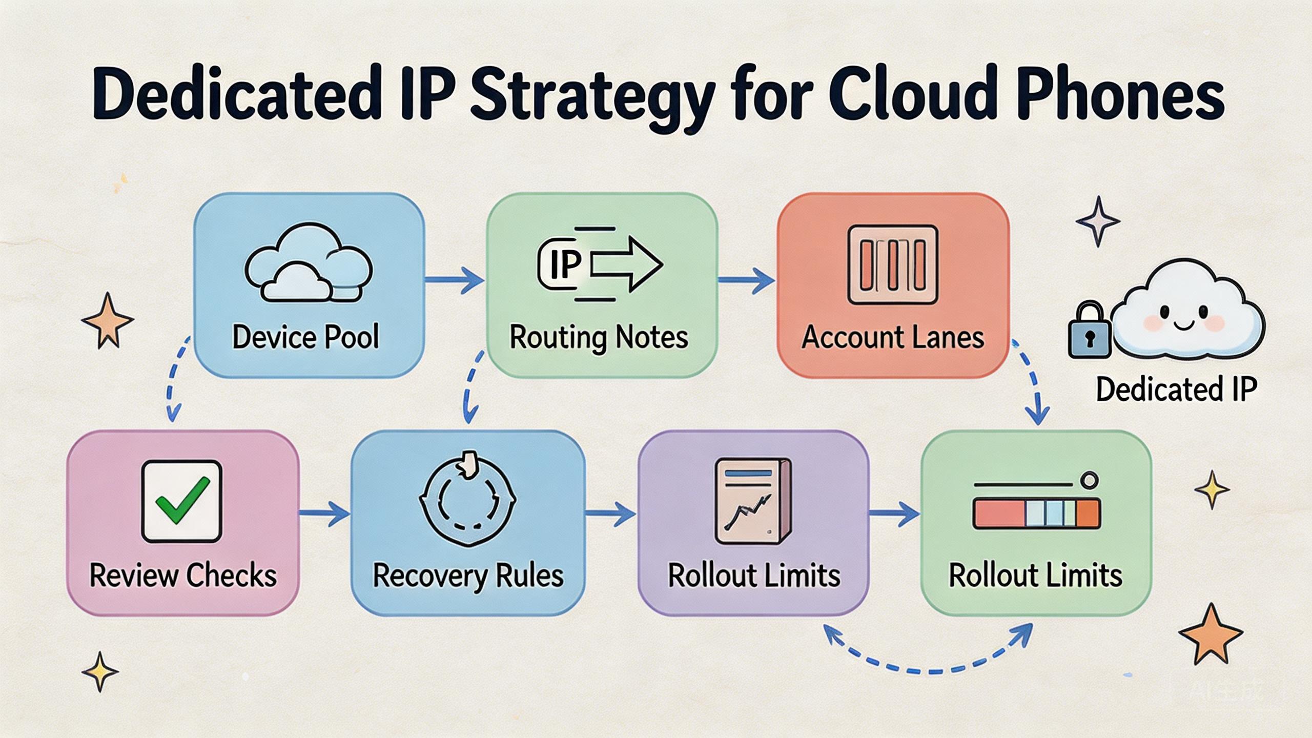 Dedicated IP Strategy for Cloud Phones