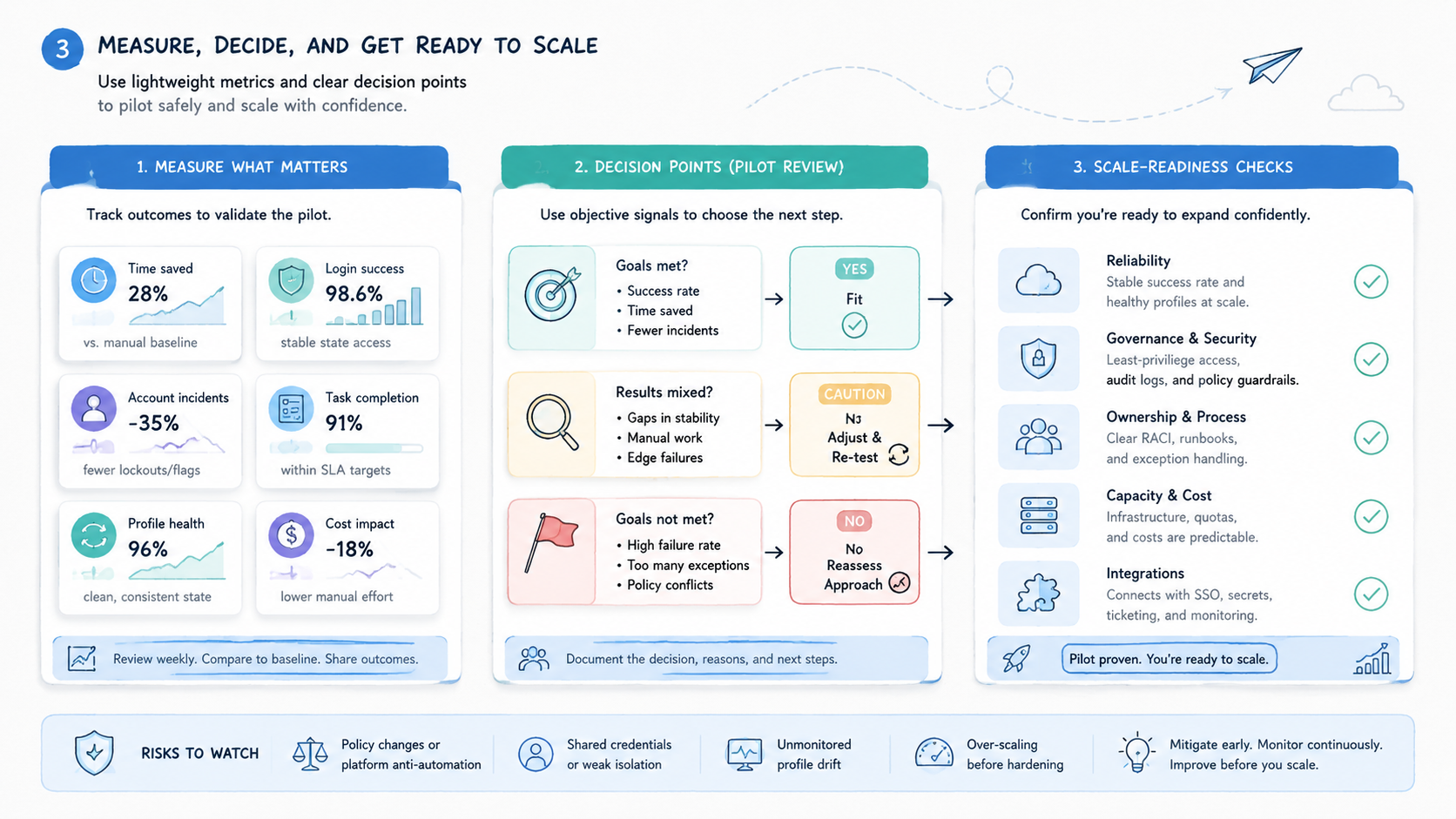 Part 3 explanatory illustration showing What Is Browser Profile Automation for operations teams?