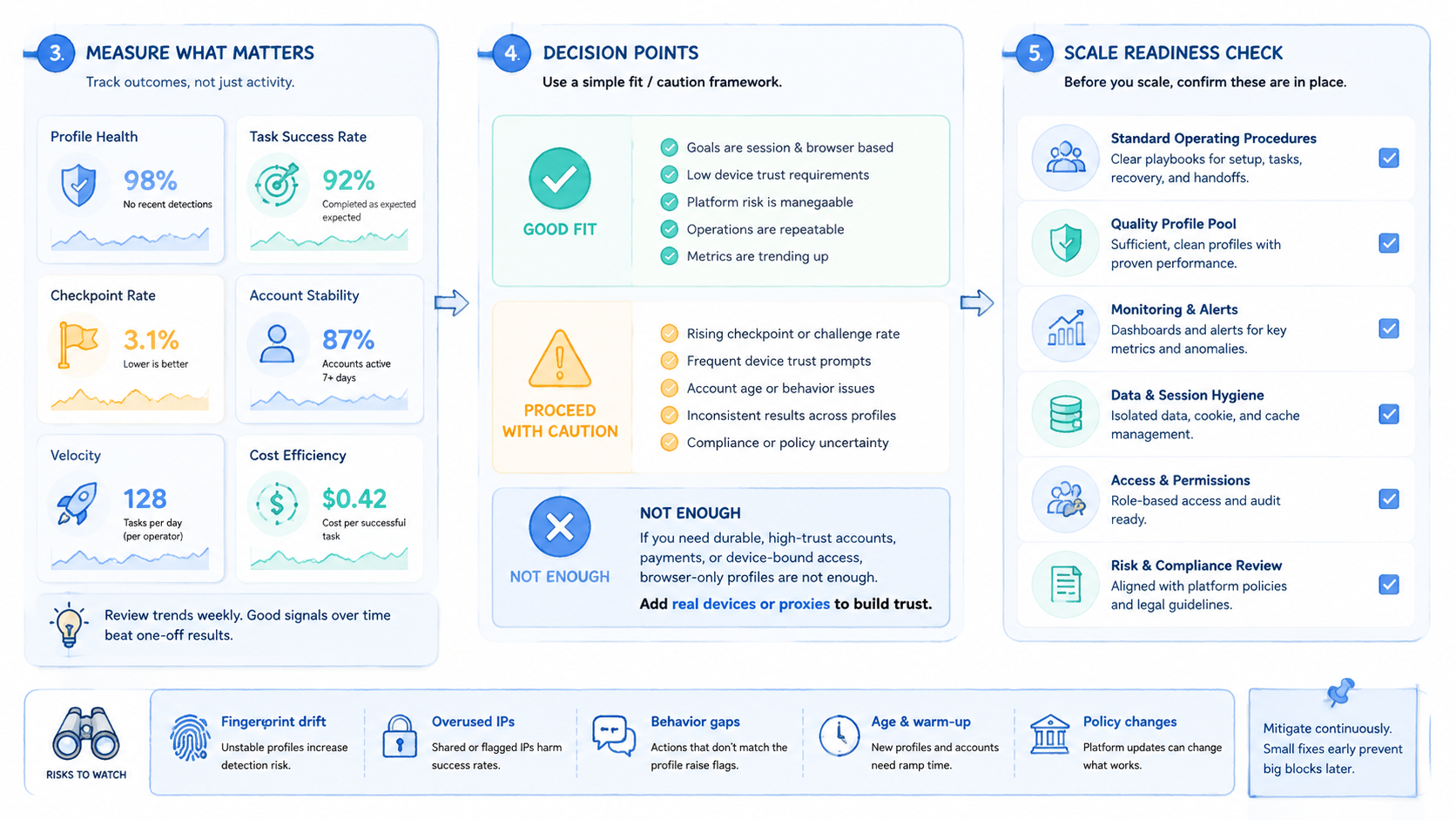Part 3 explanatory illustration showing The Core Idea Behind a Fingerprint Browser