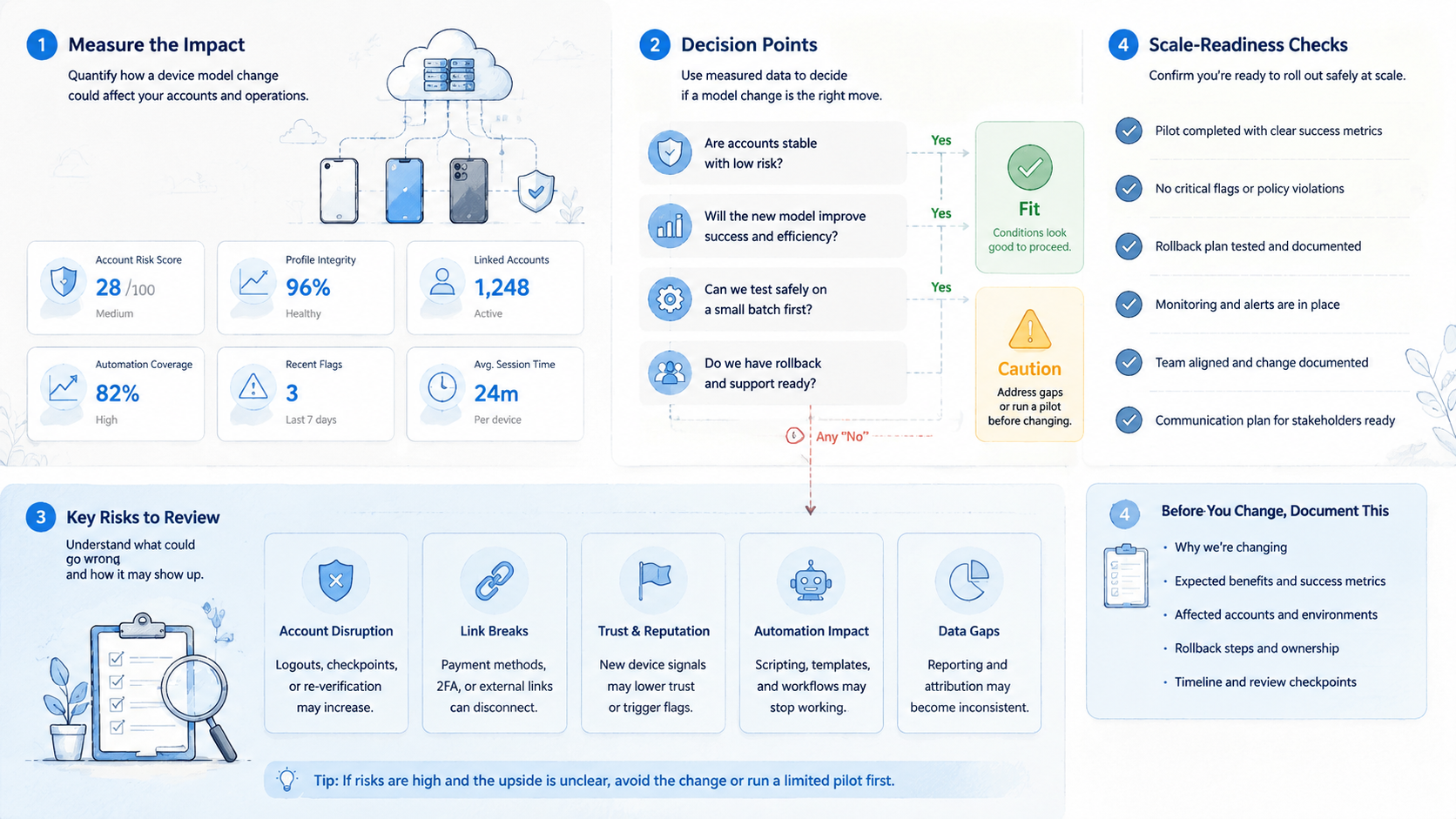 Part 3 explanatory illustration showing The Core Idea Behind Cloud Phone Device Model Change