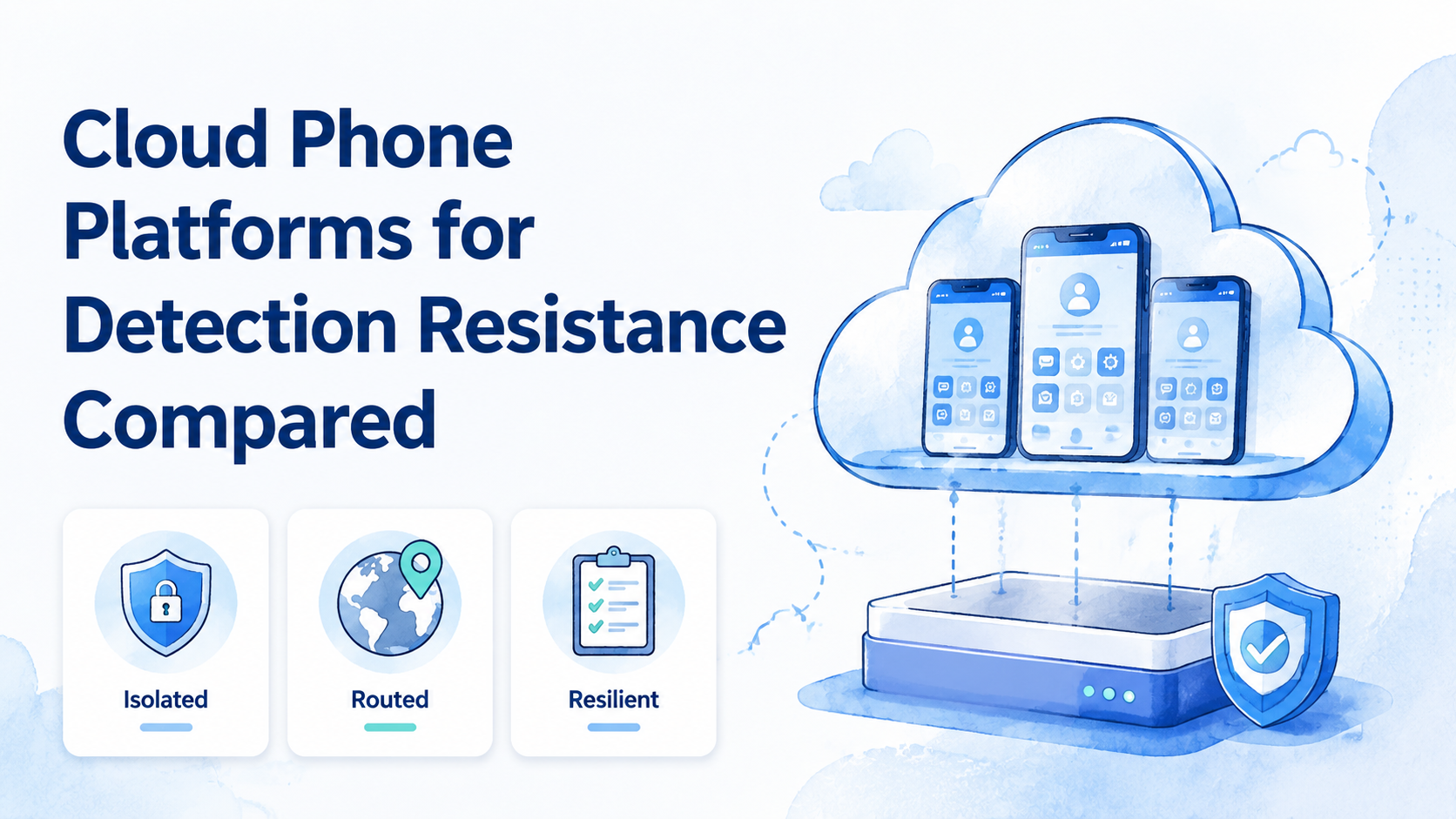 Cloud Phone Platforms for Detection Resistance Compared