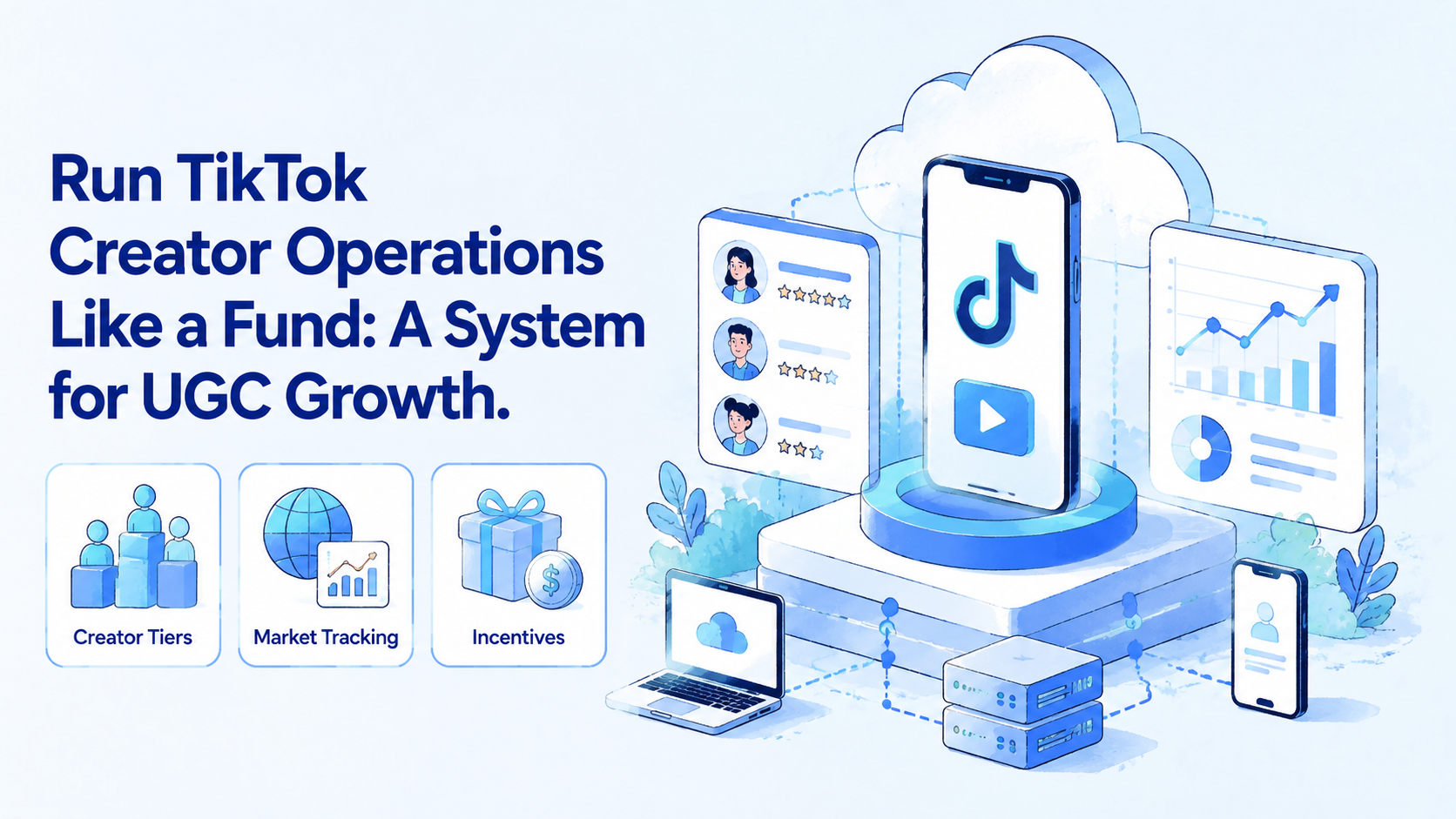 Run TikTok Creator Operations Like a Fund: A System for UGC Growth.