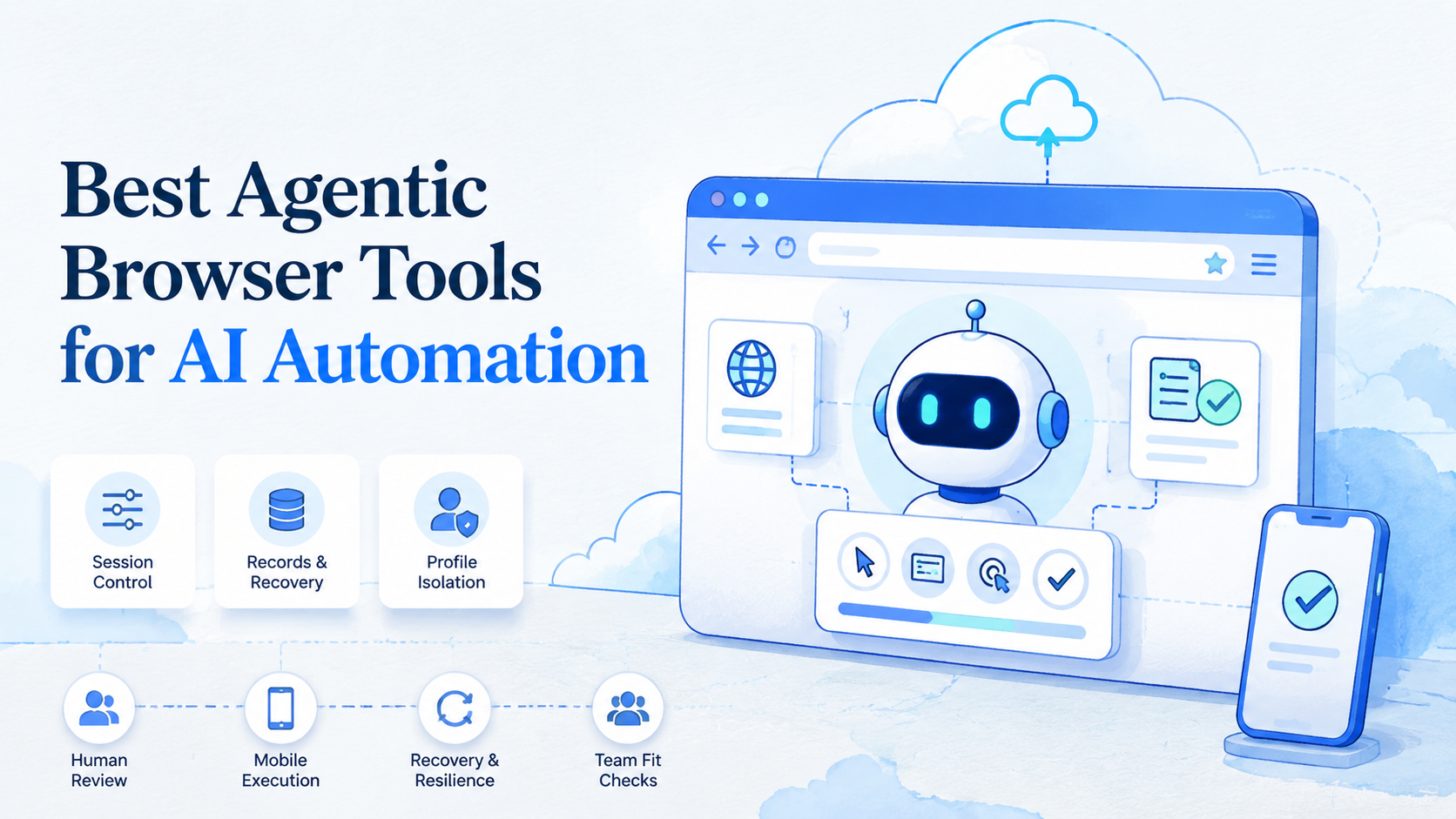 Best Agentic Browser Tools for AI Automation