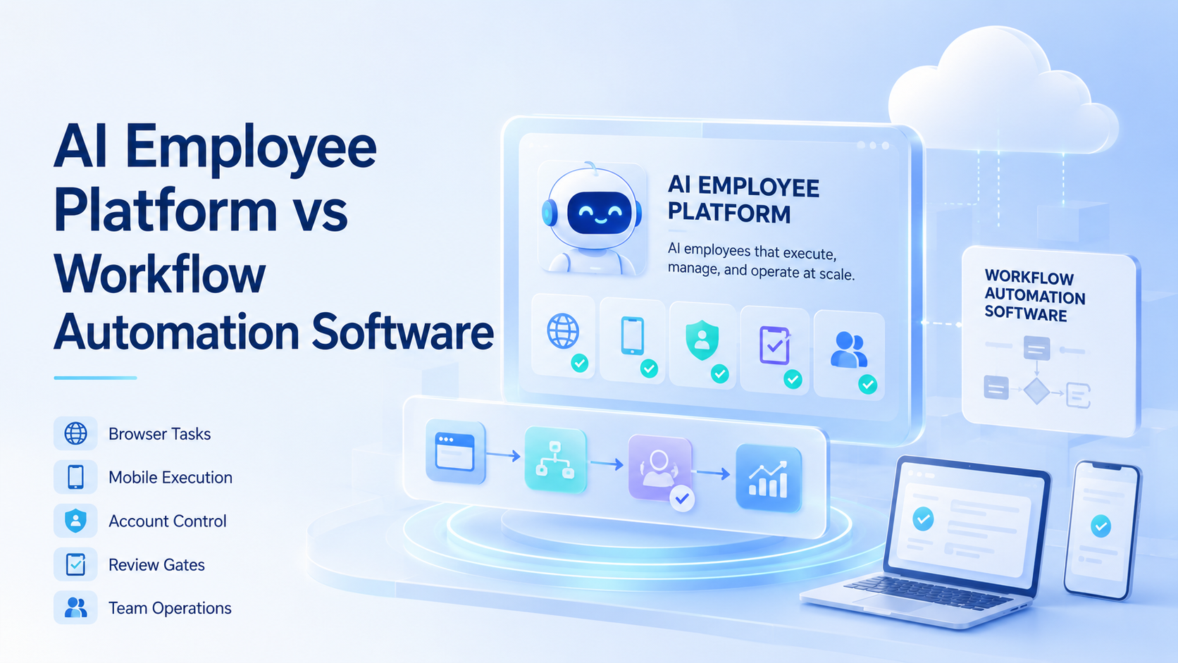 AI Employee Platform vs Workflow Automation Software