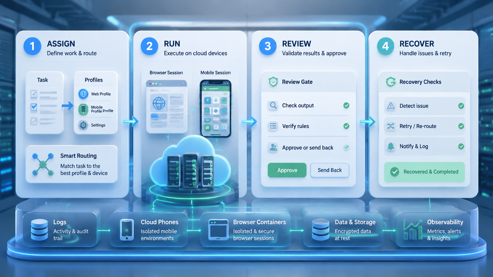 Part 2 explanatory illustration showing What Is an AI Employee Platform?