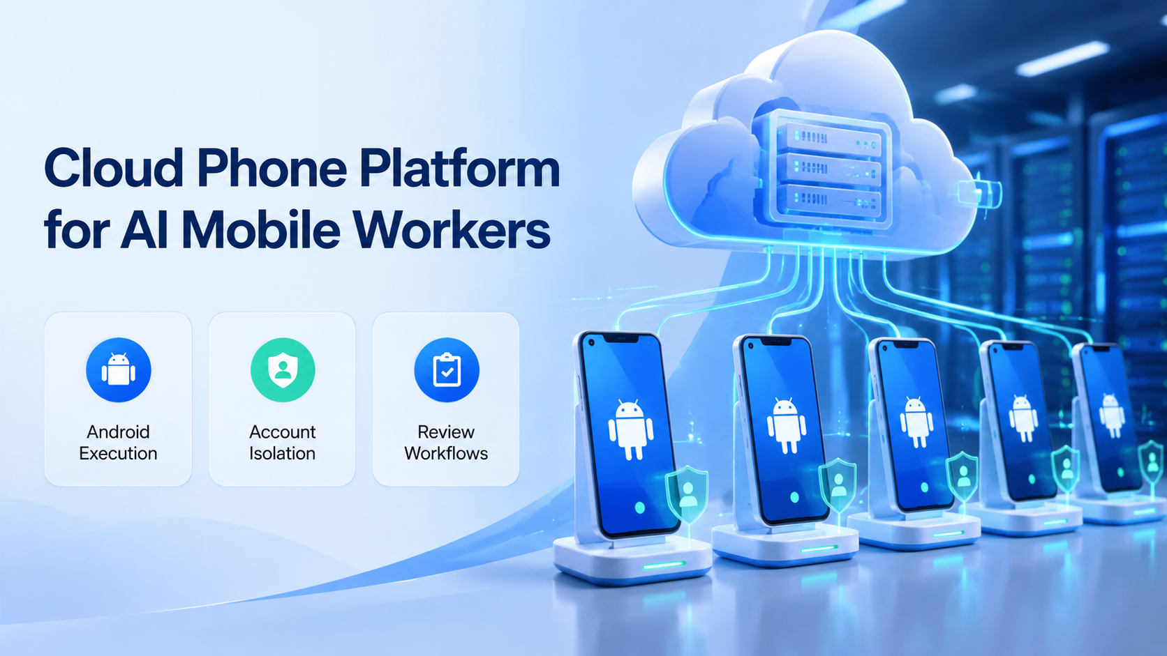 Cloud Phone Platform for AI Mobile Workers