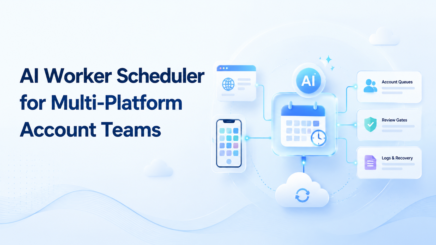 AI Worker Scheduler for Multi-Platform Account Teams
