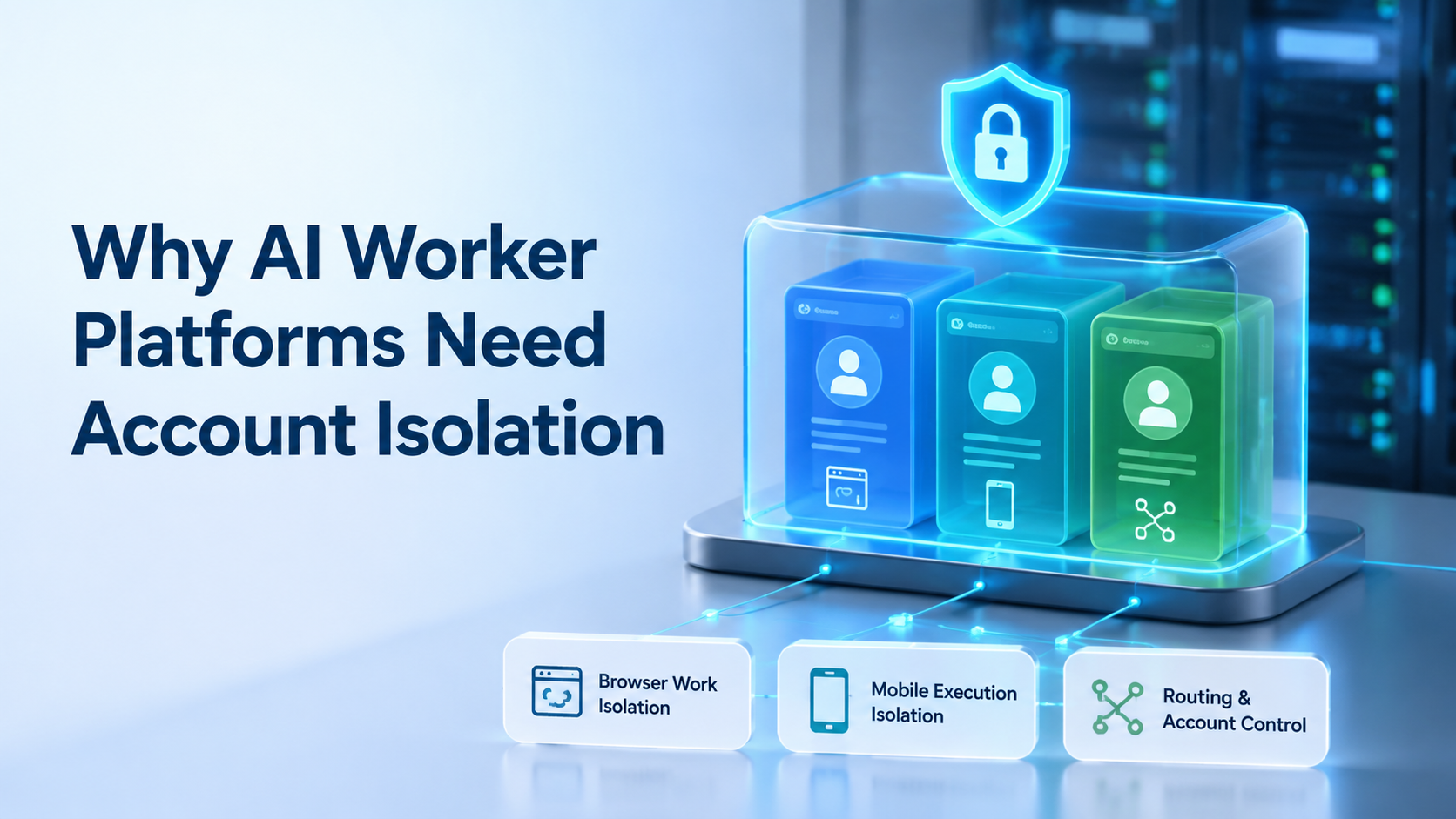 Why AI Worker Platforms Need Account Isolation