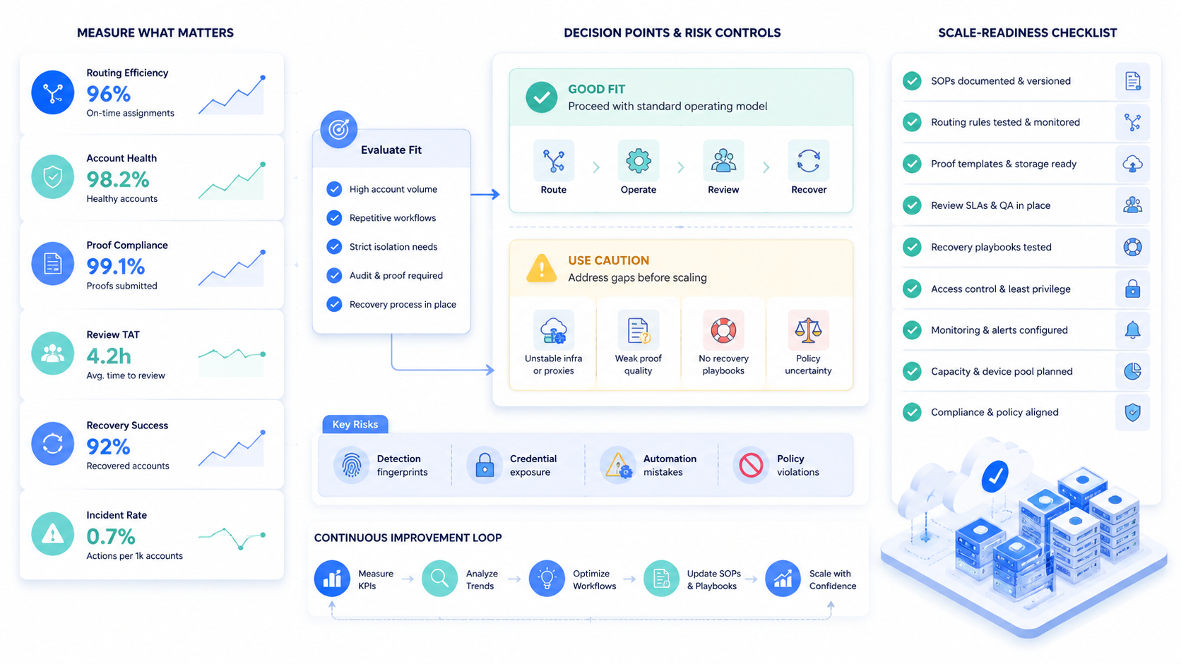 Part 3 explanatory illustration showing The Core Idea Behind Bulk Account Management on Cloud Phones