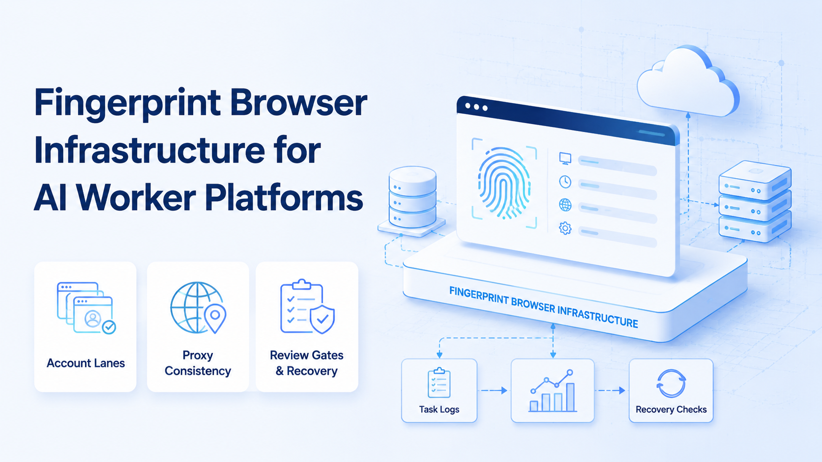 Cover illustration for fingerprint browser