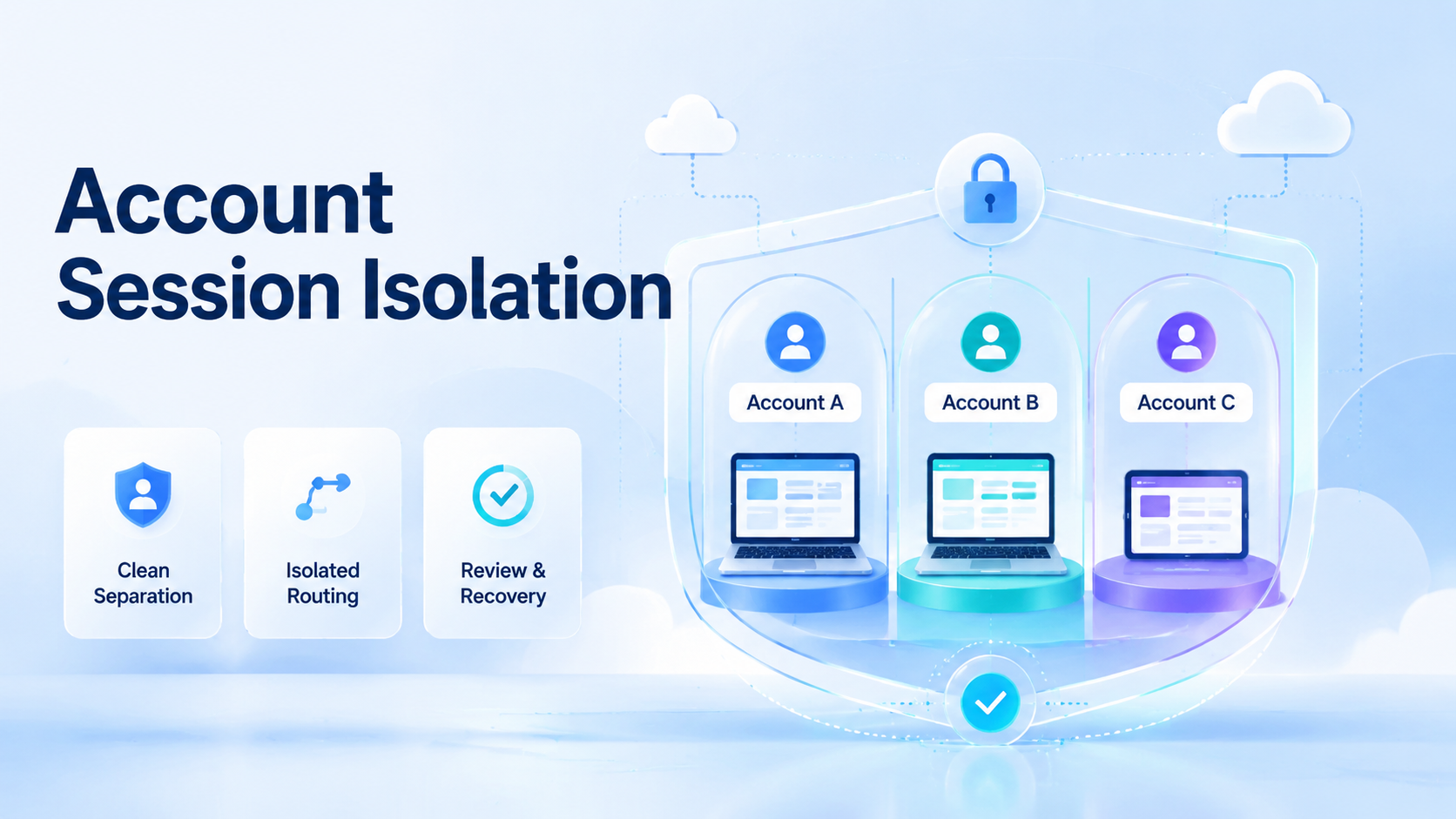 Account Session Isolation: Clean Separation Rules for Multi-Account Teams