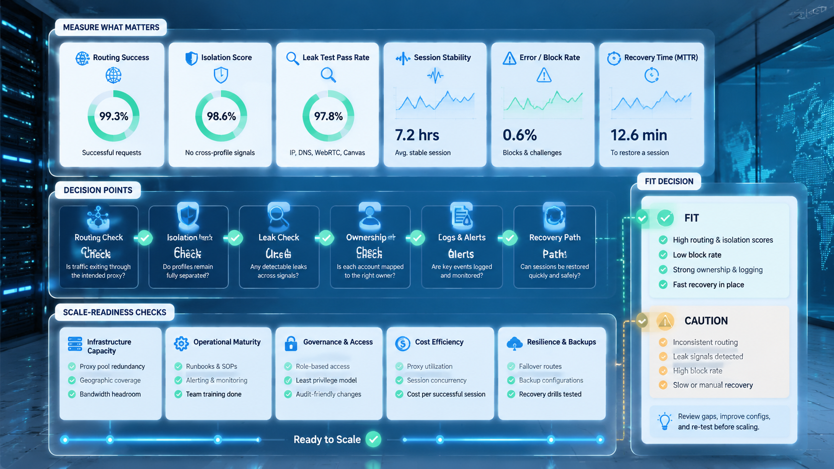 Part 3 explanatory illustration showing What Is a Proxy Browser in Multi-Account Work?