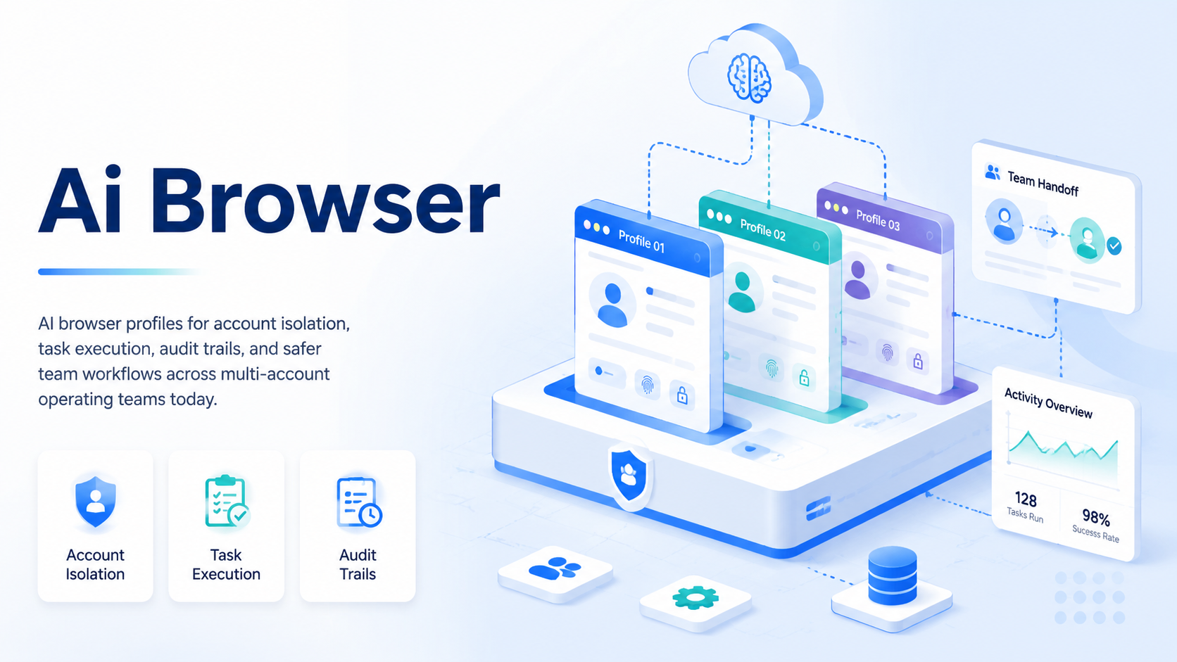 Cover illustration for AI browser