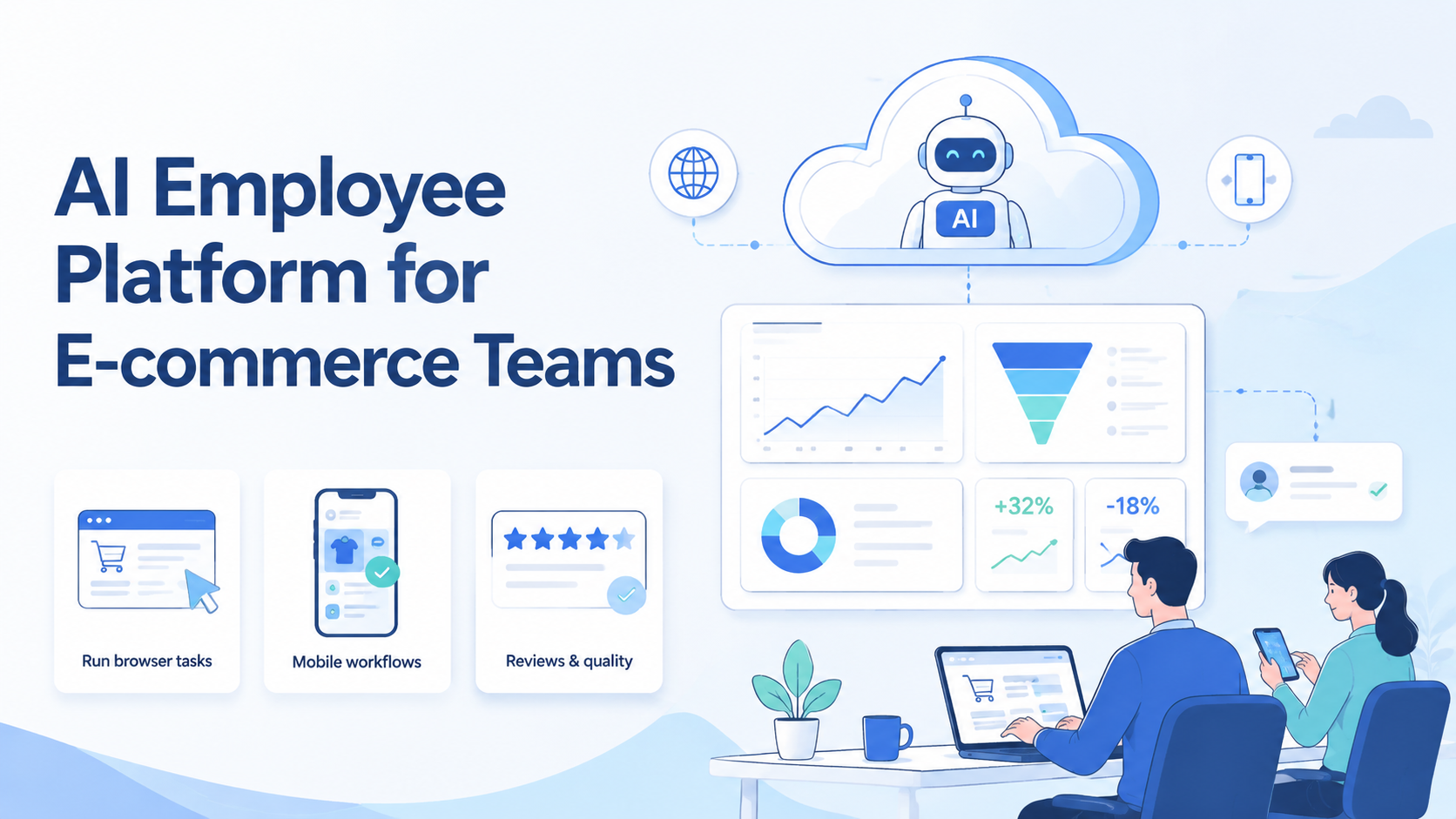AI Employee Platform for E-commerce Teams