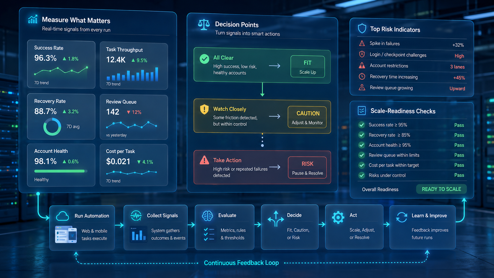 Part 3 explanatory illustration showing The Core Idea Behind an AI Worker Platform