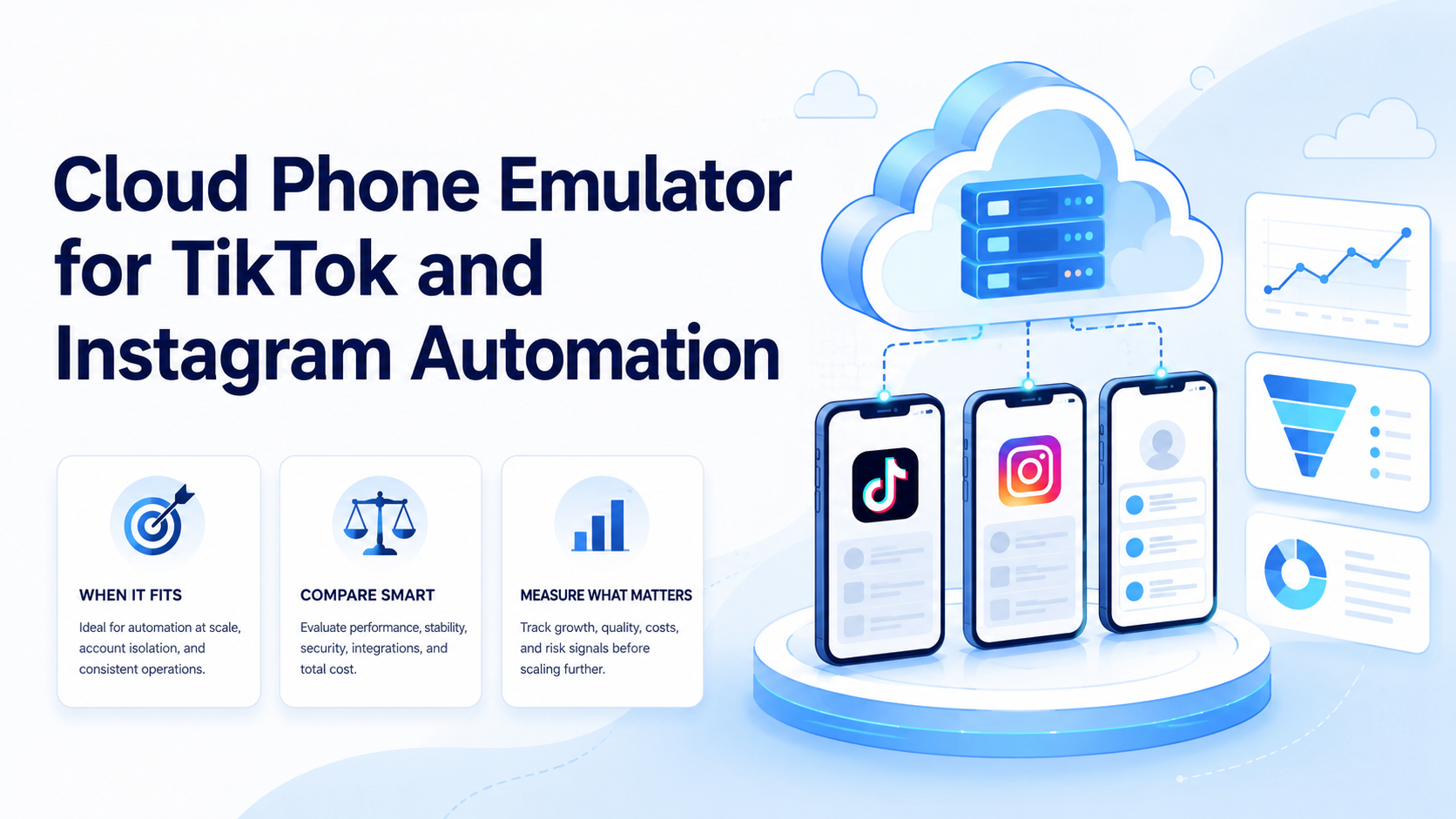 Cover illustration for cloud phone emulator