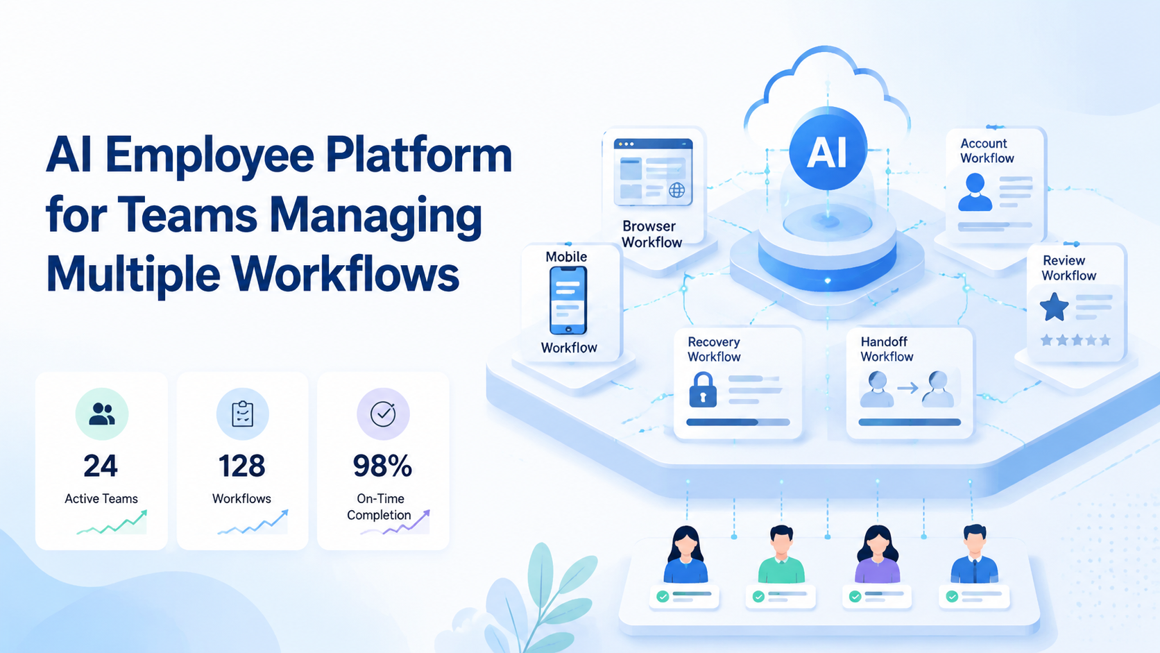 AI Employee Platform for Teams Managing Multiple Workflows