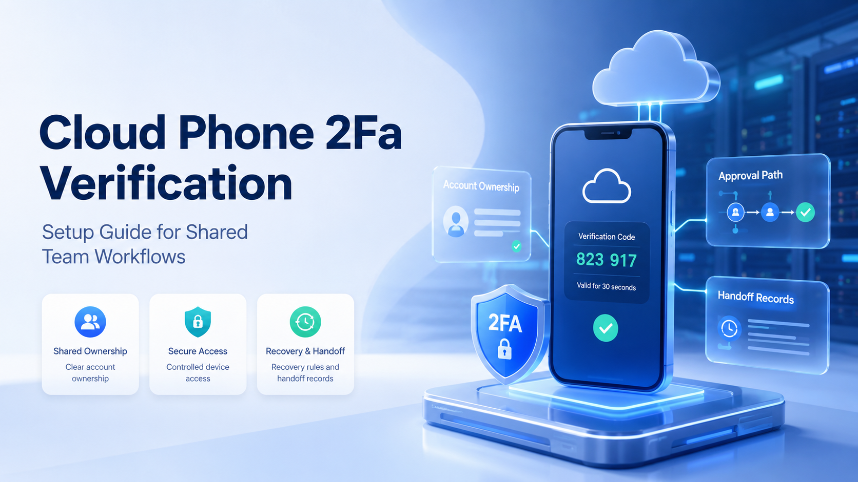 Cloud Phone 2FA Verification: Setup Guide for Shared Team Workflows
