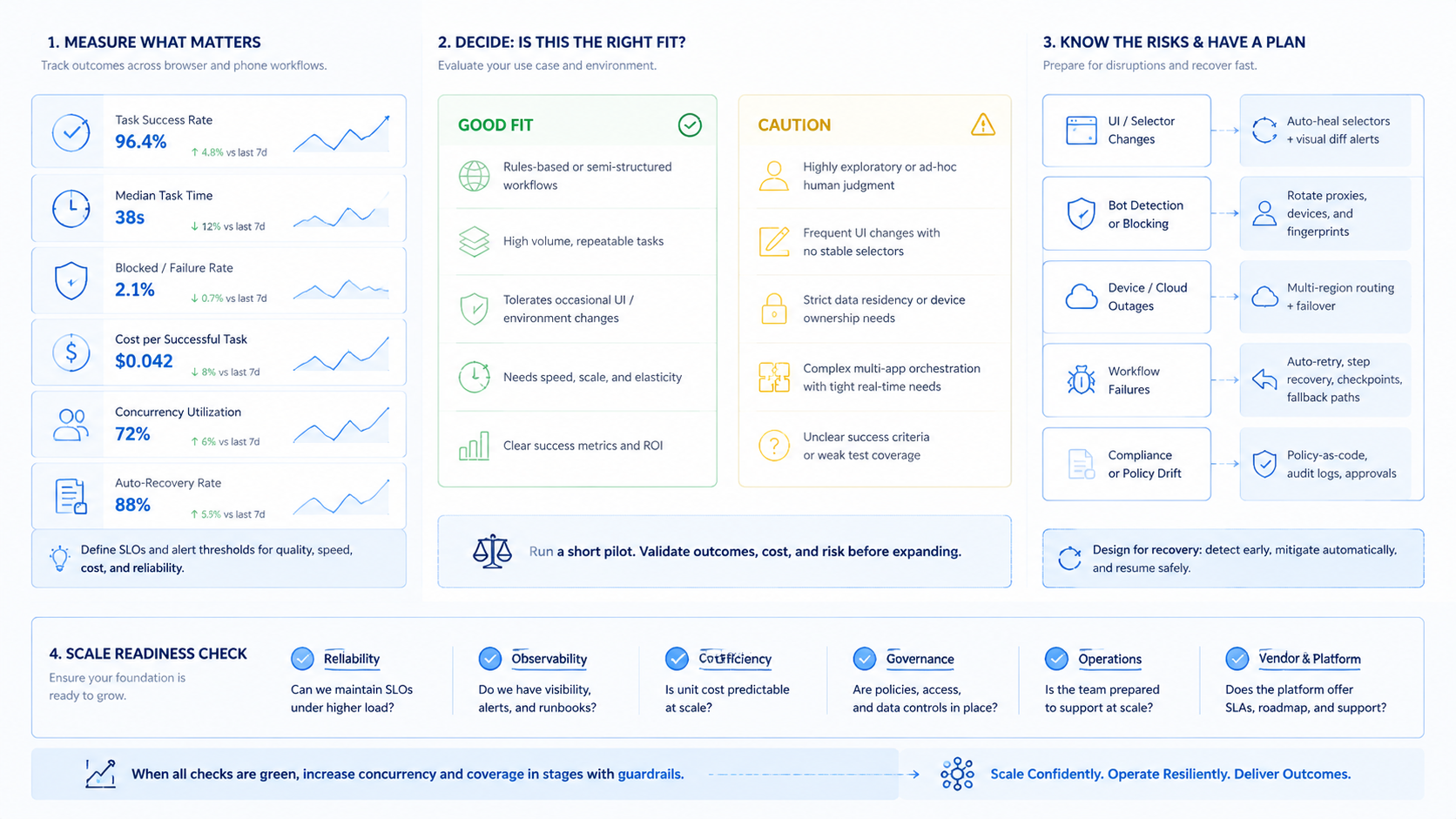 Part 3 explanatory illustration showing The Core Idea Behind AI Execution Platform for Browser and Phone Workflows