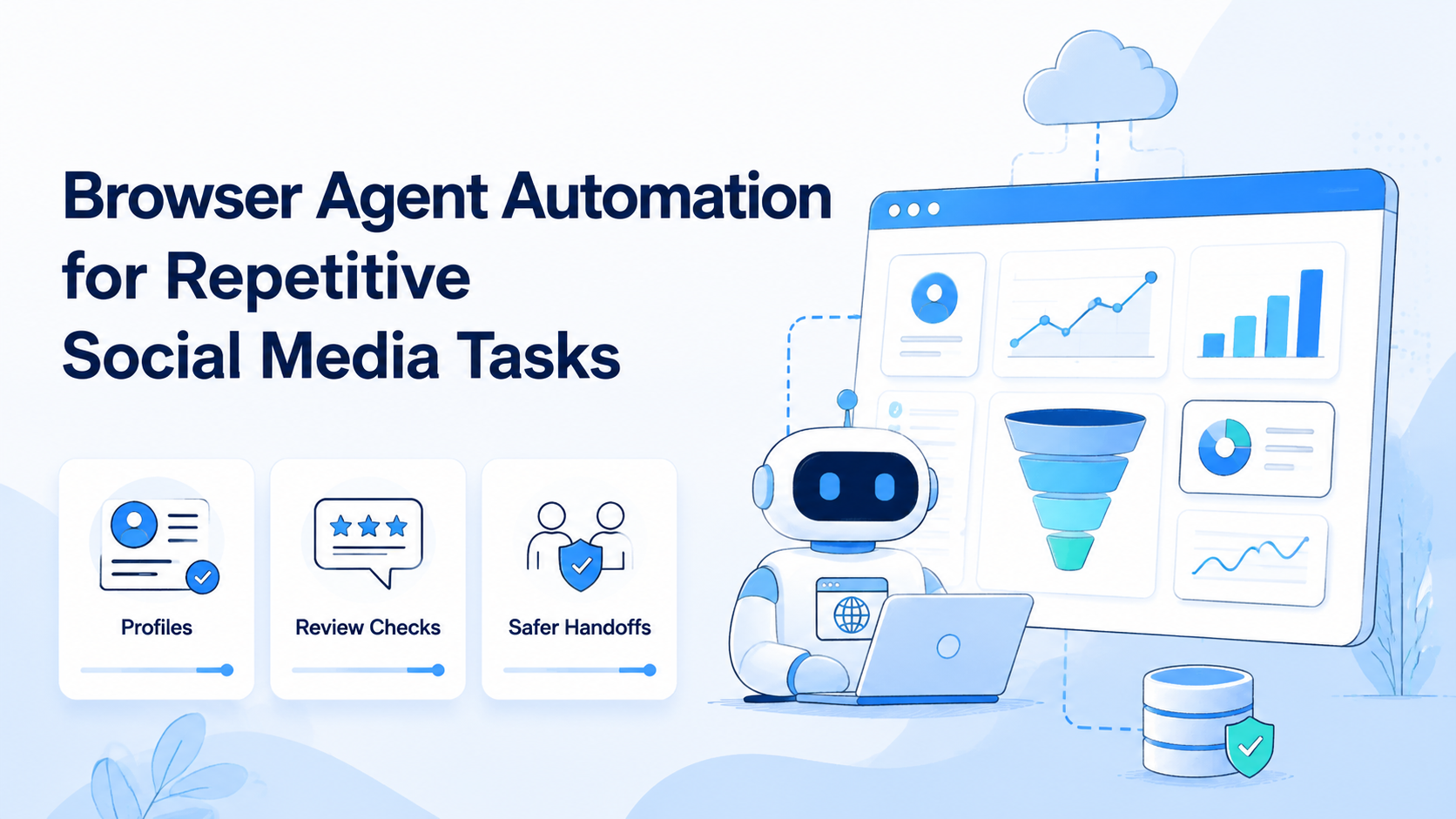 Browser Agent Automation for Repetitive Social Media Tasks