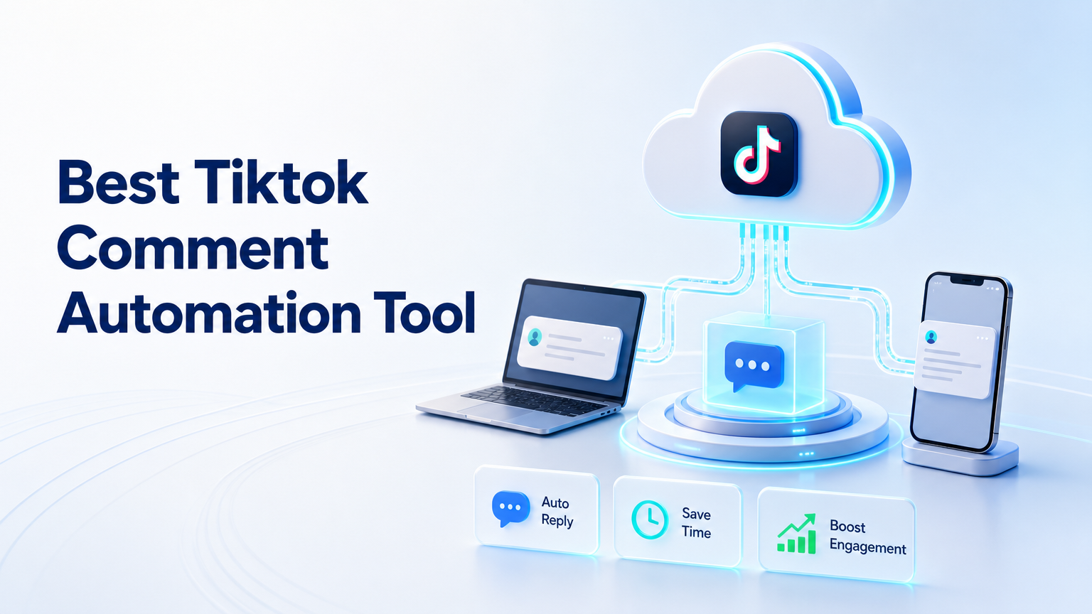 Cover illustration for best TikTok comment automation tool